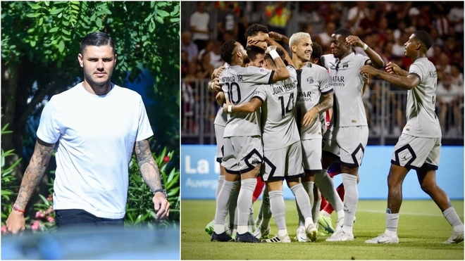 Mauro Icardi explota por su ausencia en el estreno del PSG en Ligue 1