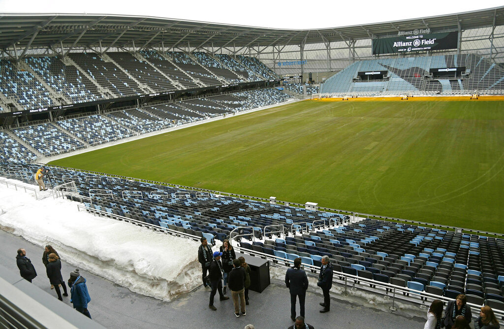 El Alianz Field del Minnesota United, la sede del MLS All Star Game 2022.