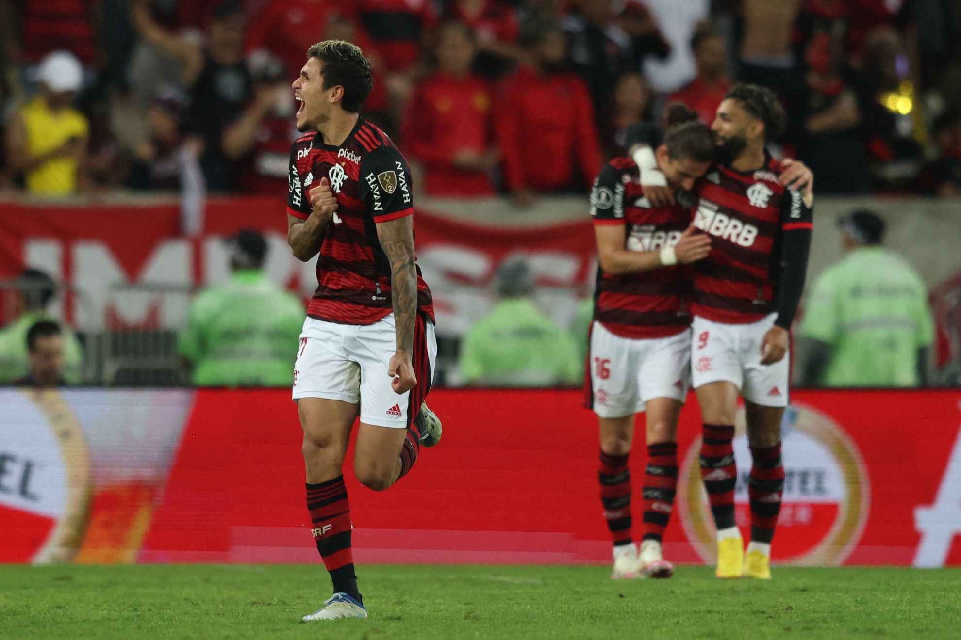 Flamengo termina la faena ante el Corinthians y avanza a la semifinal de la Copa Libertadores