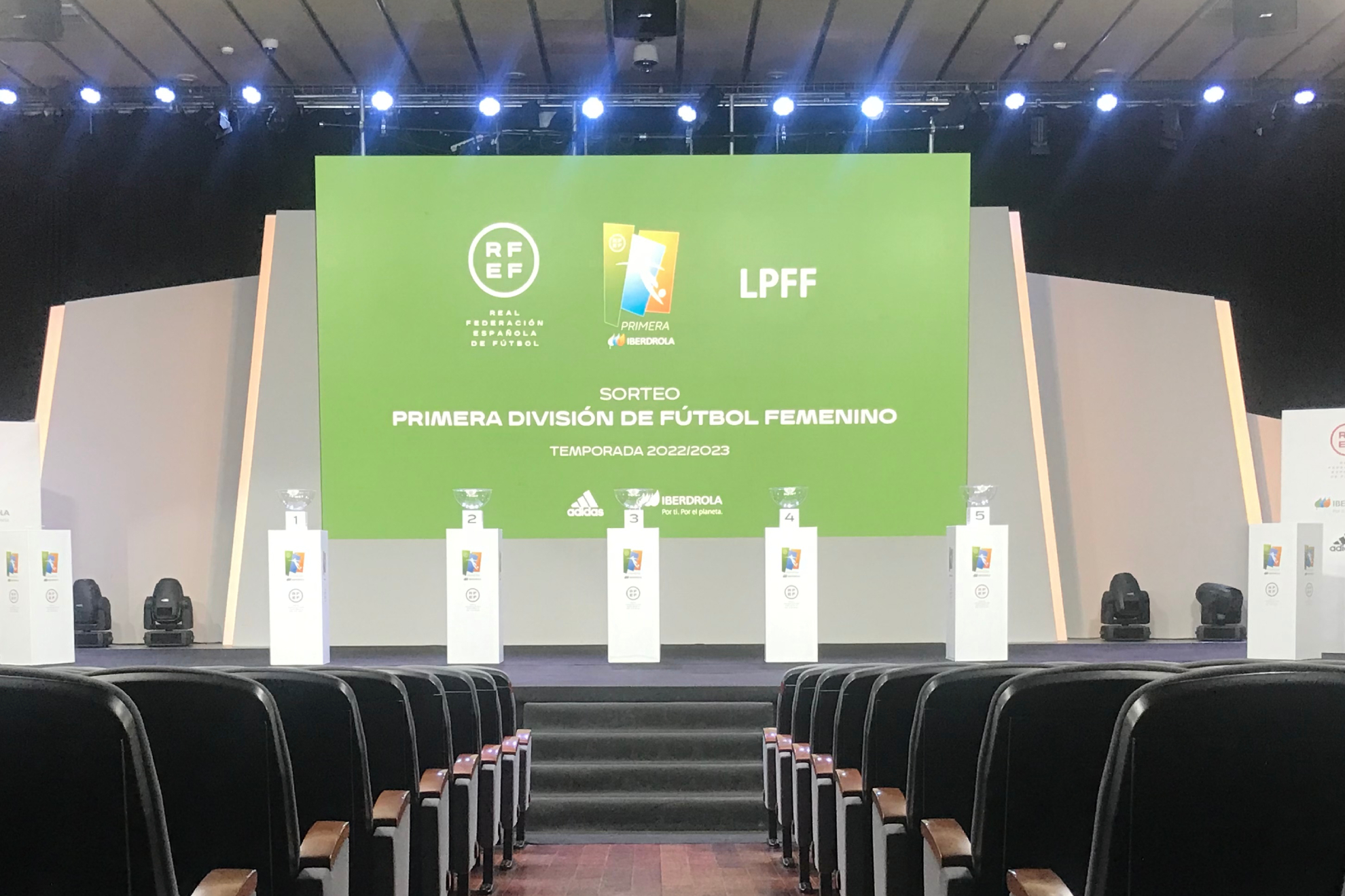 La sala Luis Aragons de la Ciudad del Ftbol / RFEF