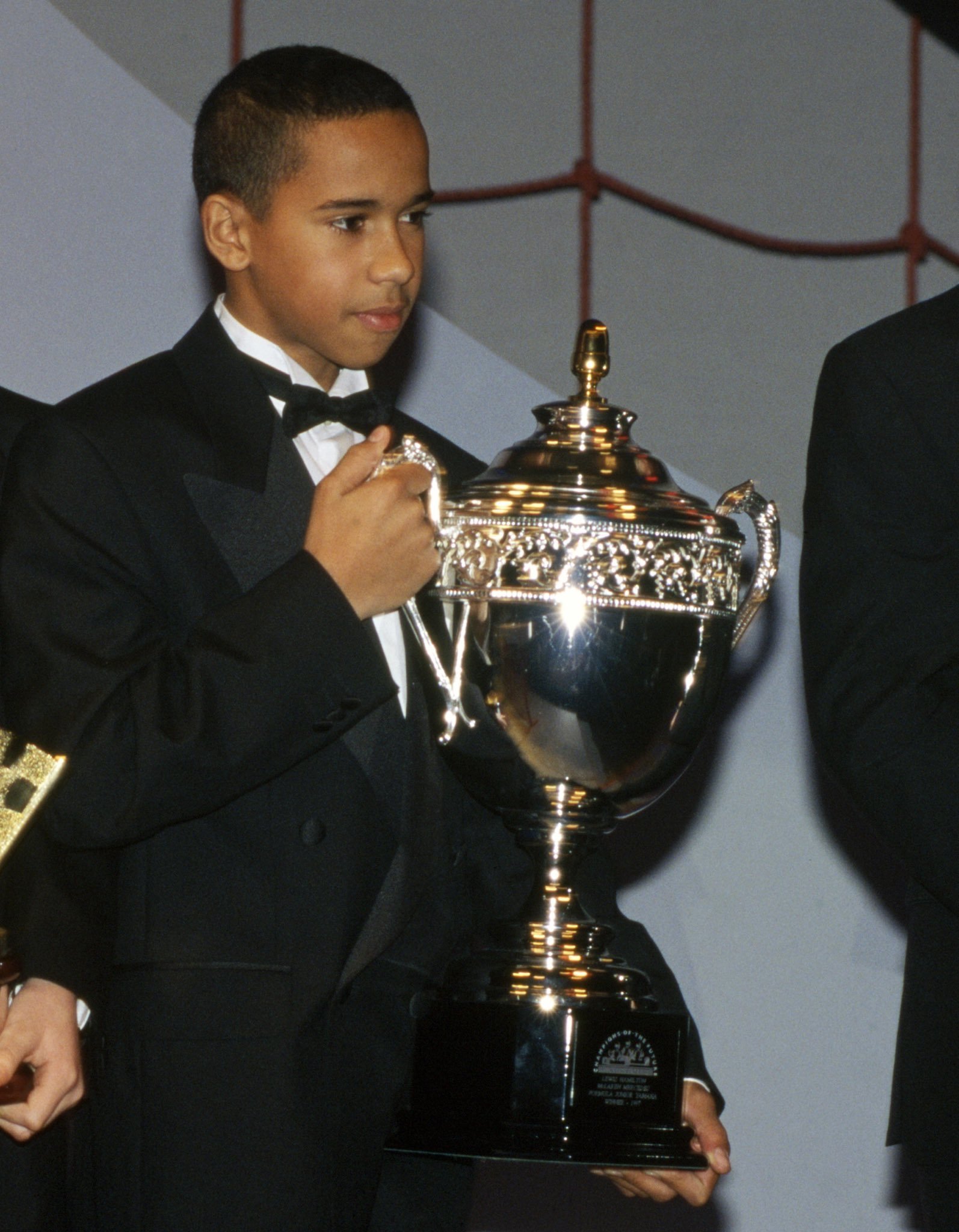 Lewis Hamilton de niño | TWITTER