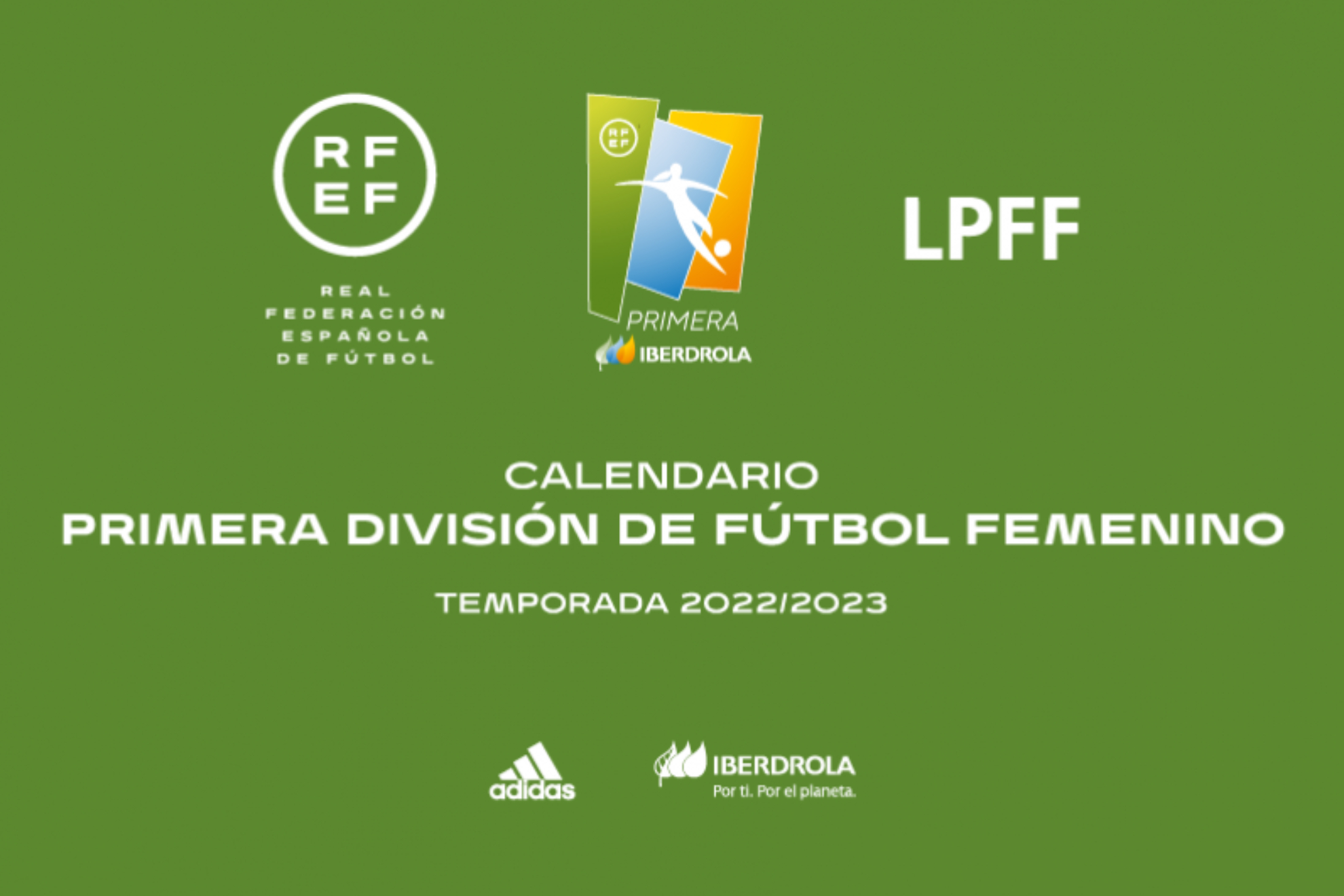 Calendario oficial de la Primera División Femenina