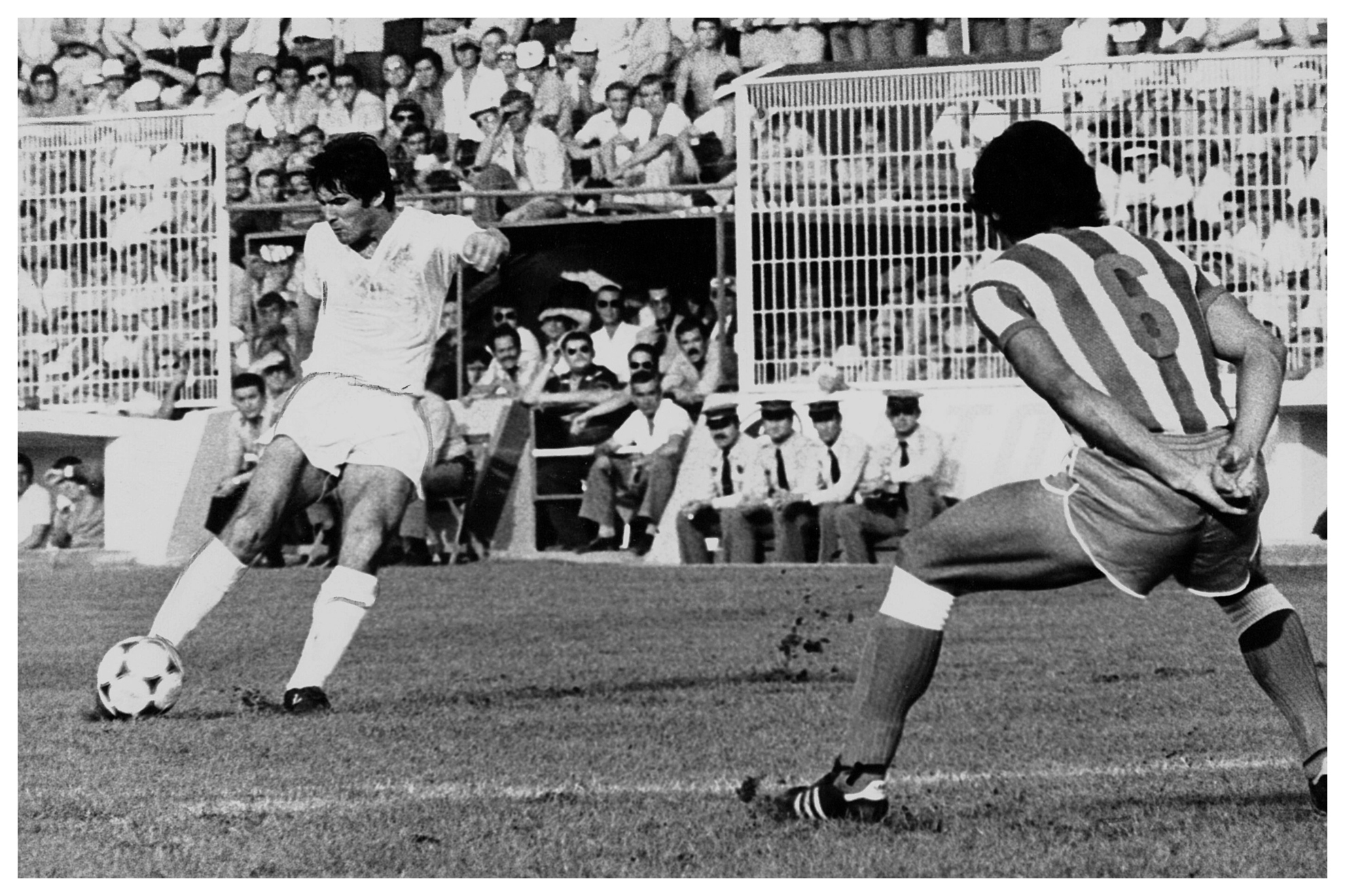 Santillana fue el autor del primer gol del un equipo visitante en Almera de un equipo de Primera.