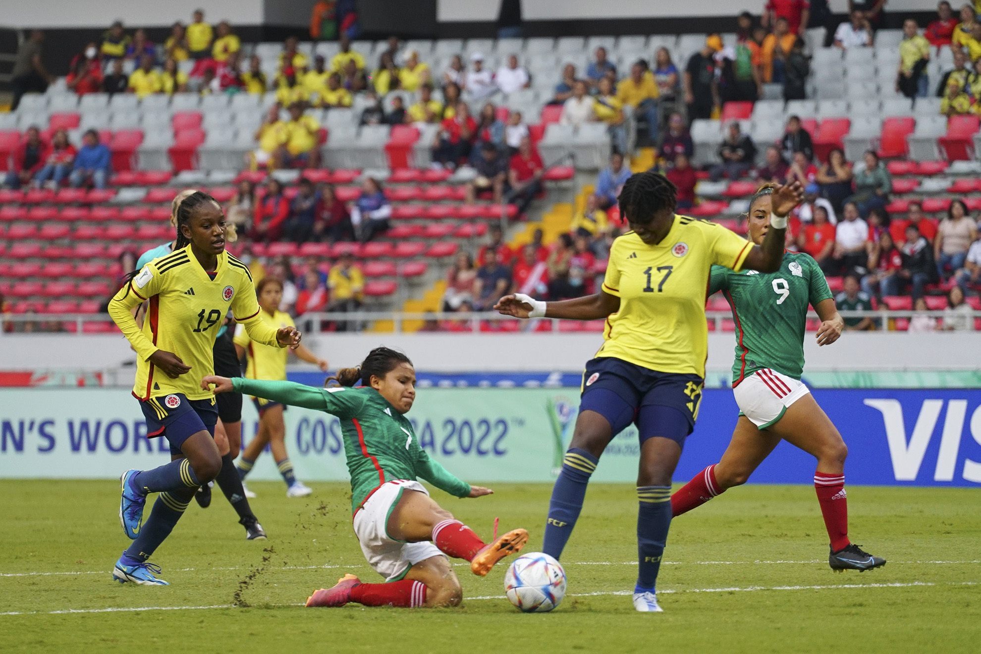 México sub 20 femenil empata sin goles ante Colombia.  @Miseleccionfem