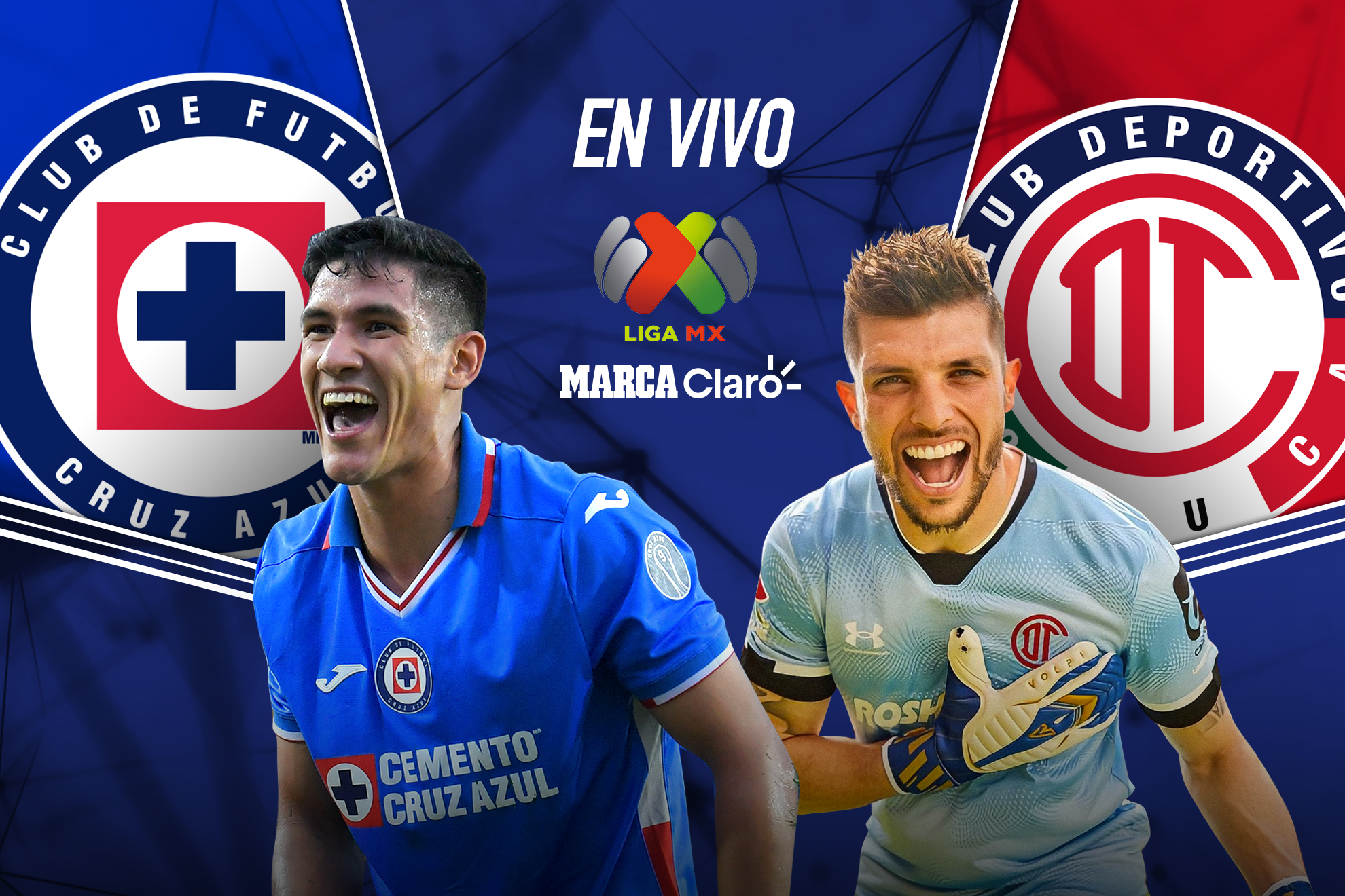 Cruz Azul vs Toluca, en vivo el partido de la jornada 8 de la Liga MX | MARCA Claro