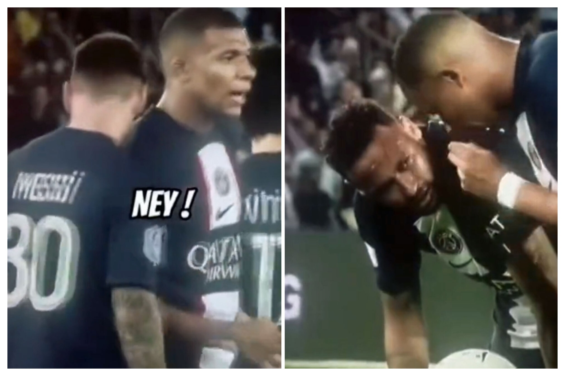 La escena que define todo el lo Neymar-Mbapp: Kylian le pidi tirar el penalti... y ni caso!
