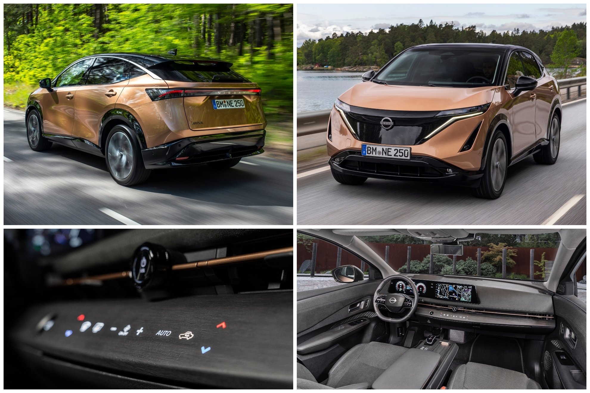 Primera prueba del Nissan Ariya: el SUV eléctrico, en imágenes