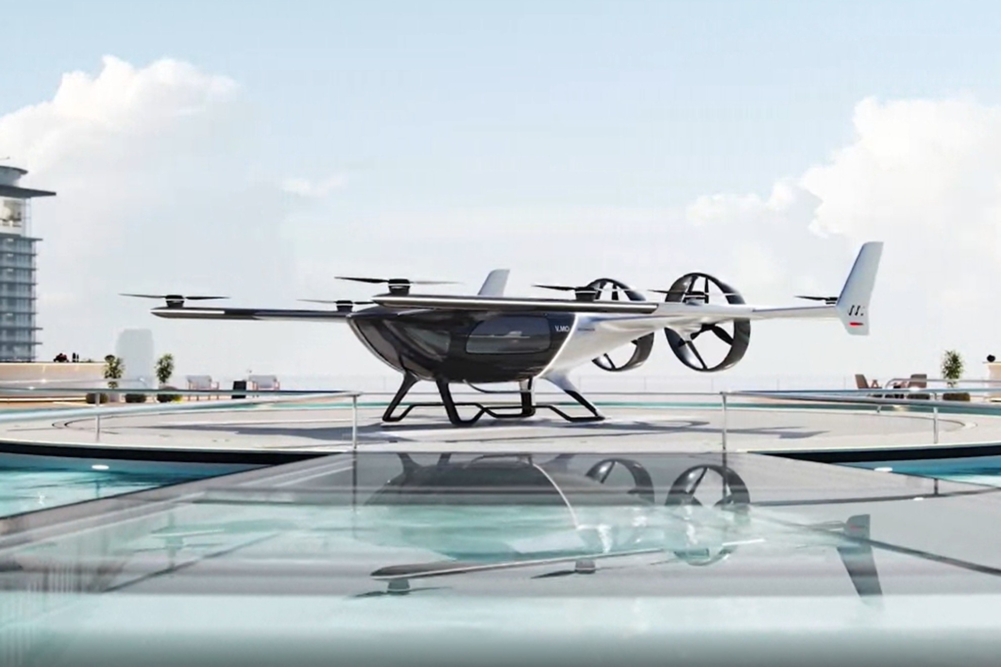 V.MO - Volkswagen - coche volador - e-VTOL - dron - prototipo