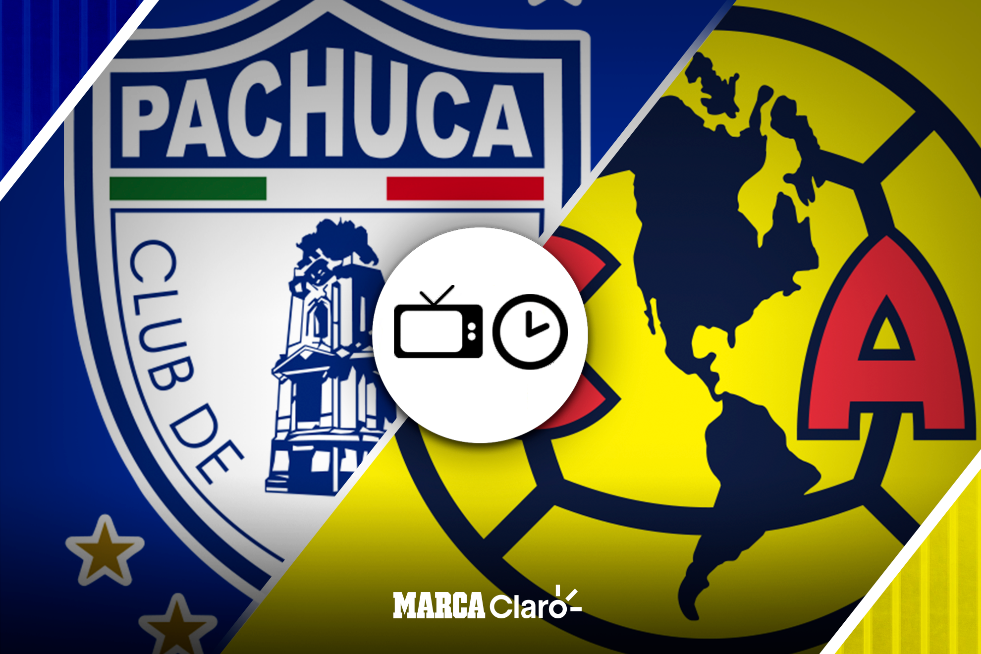 Pachuca vs América, horario y dónde ver el partido de la jornada doble de la Liga MX | MARCA Claro
