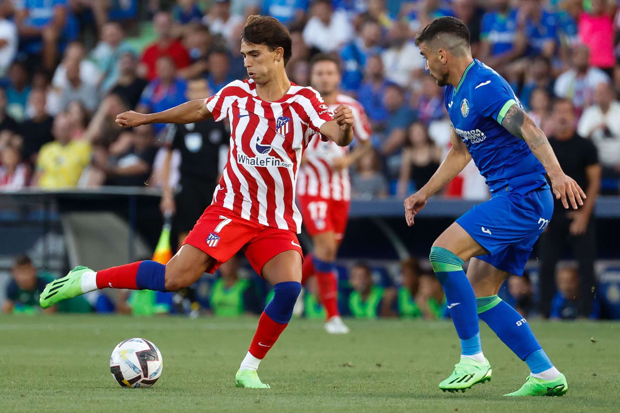 Joao Felix in the match with Getafe