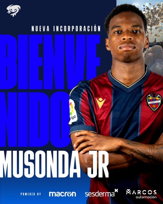 Musonda, ex del Chelsea, encuentra otra oportunidad en el Levante