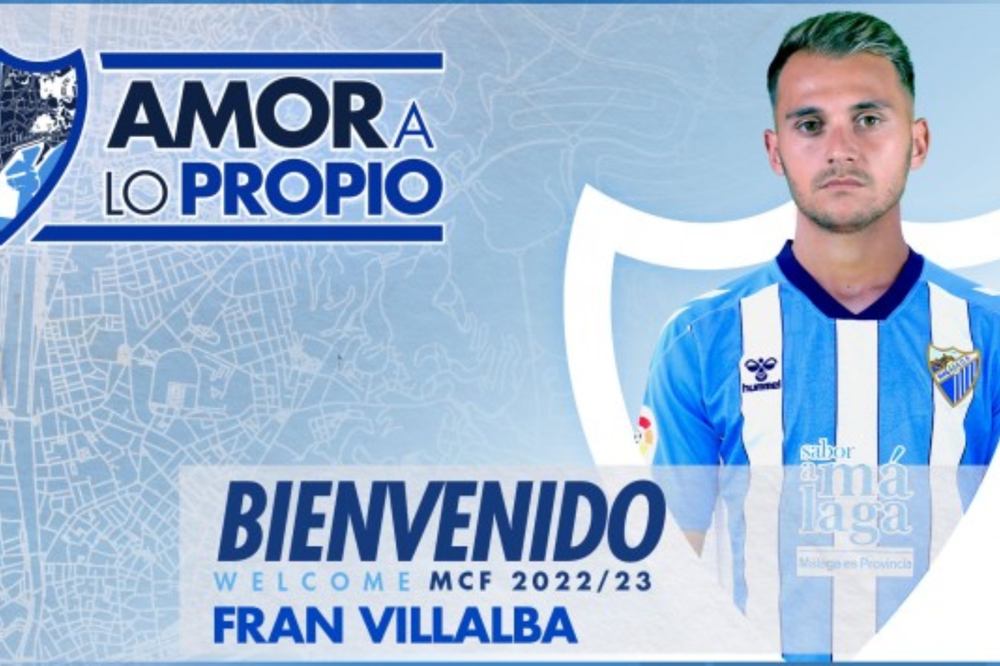 Fran Villalba llega cedido al Málaga desde Gijón con opción de compra