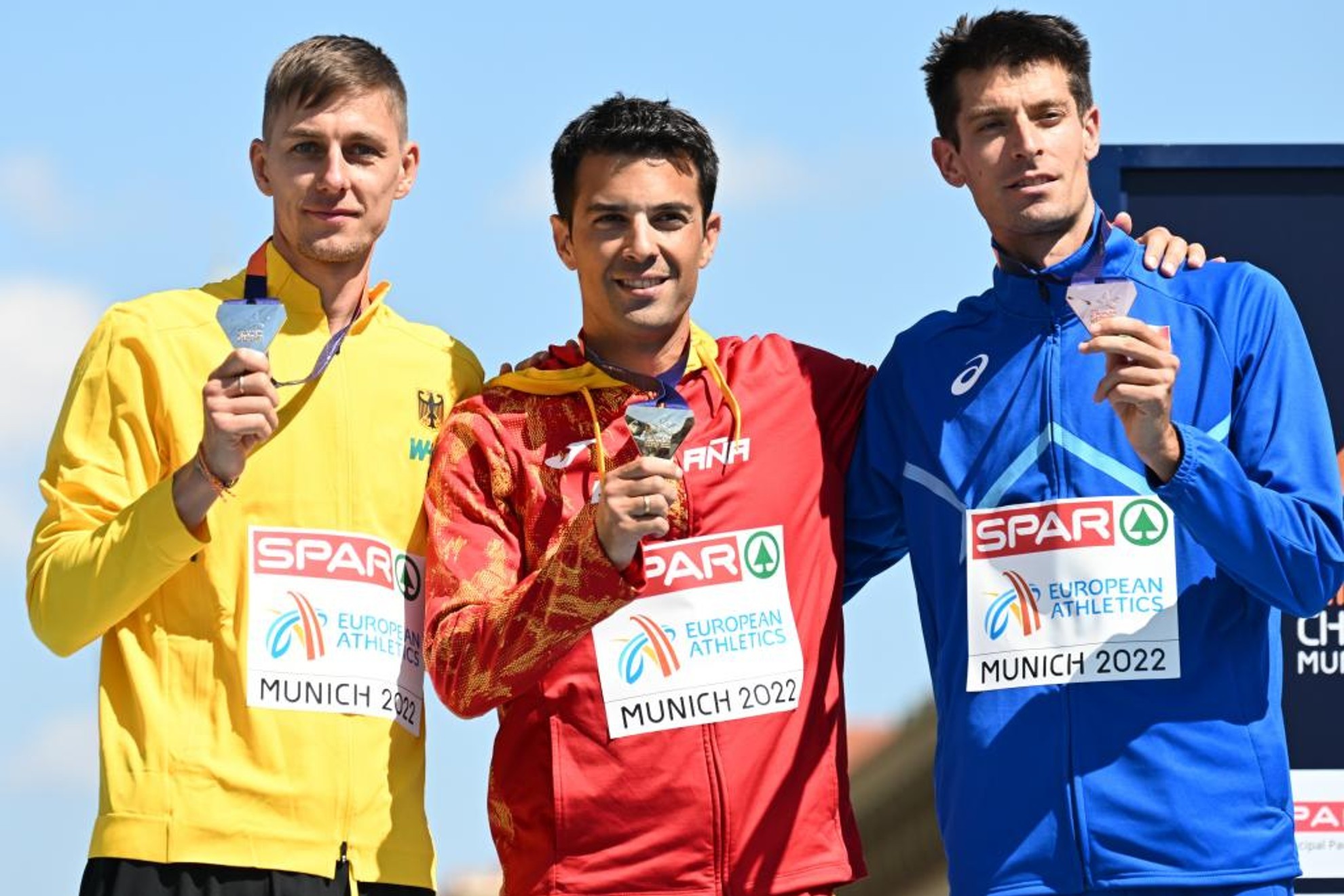 Medallero del Campeonato de Europa de Munich 2022 tras la segunda jornada
