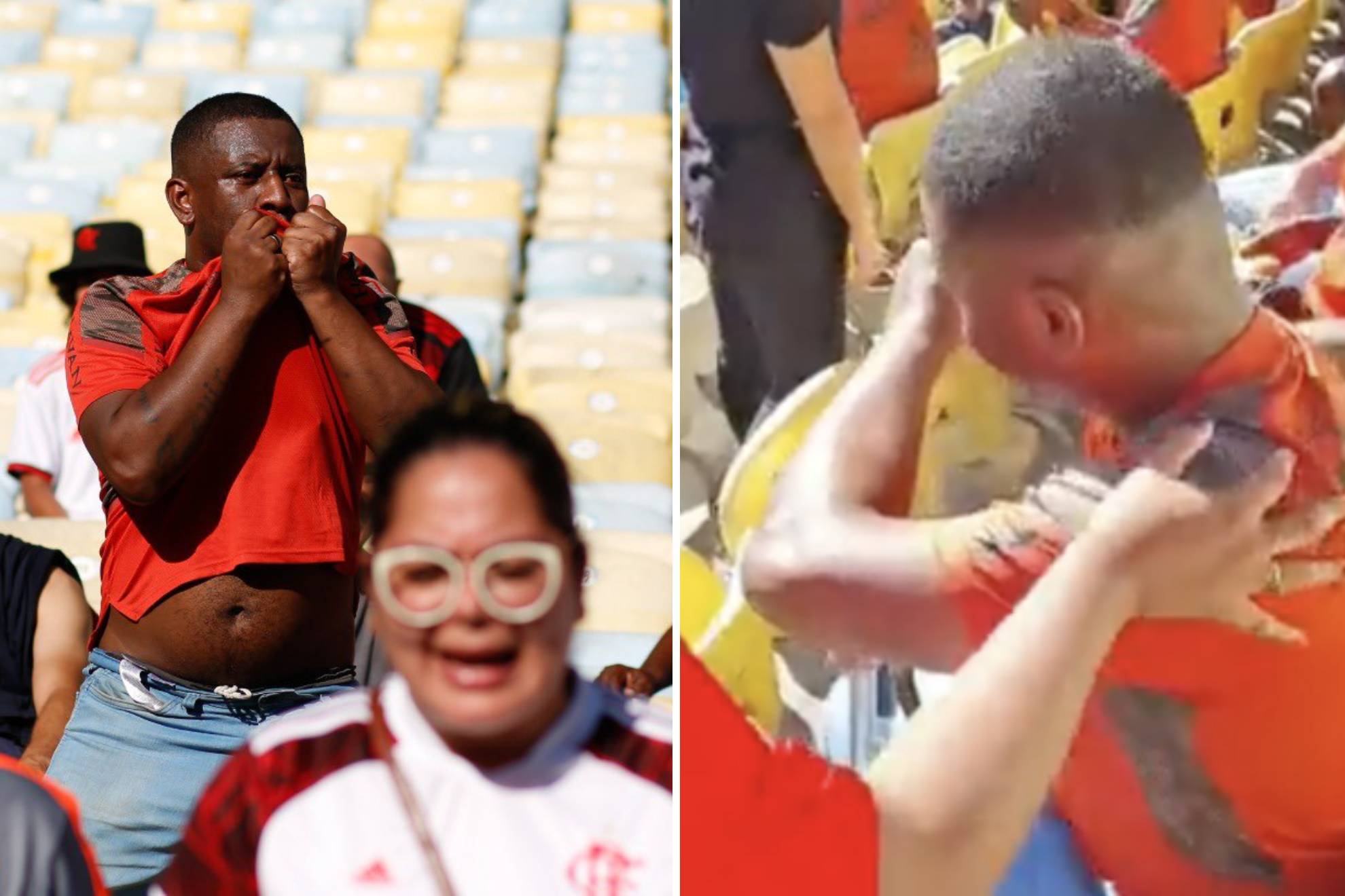 El Flamengo cumple el sueño de 22 aficionados en situación de calle... ¡No pueden contener el llanto al visitar por primera vez el Maracaná!