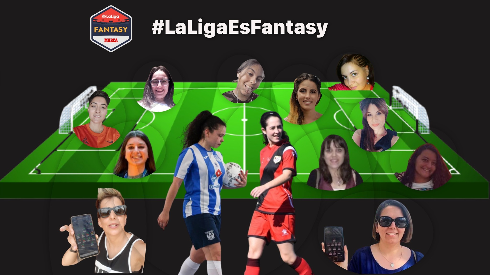 La liga que organiza @LFM_Fernando_SC está compuesta por 14 jugadoras. TWITTER
