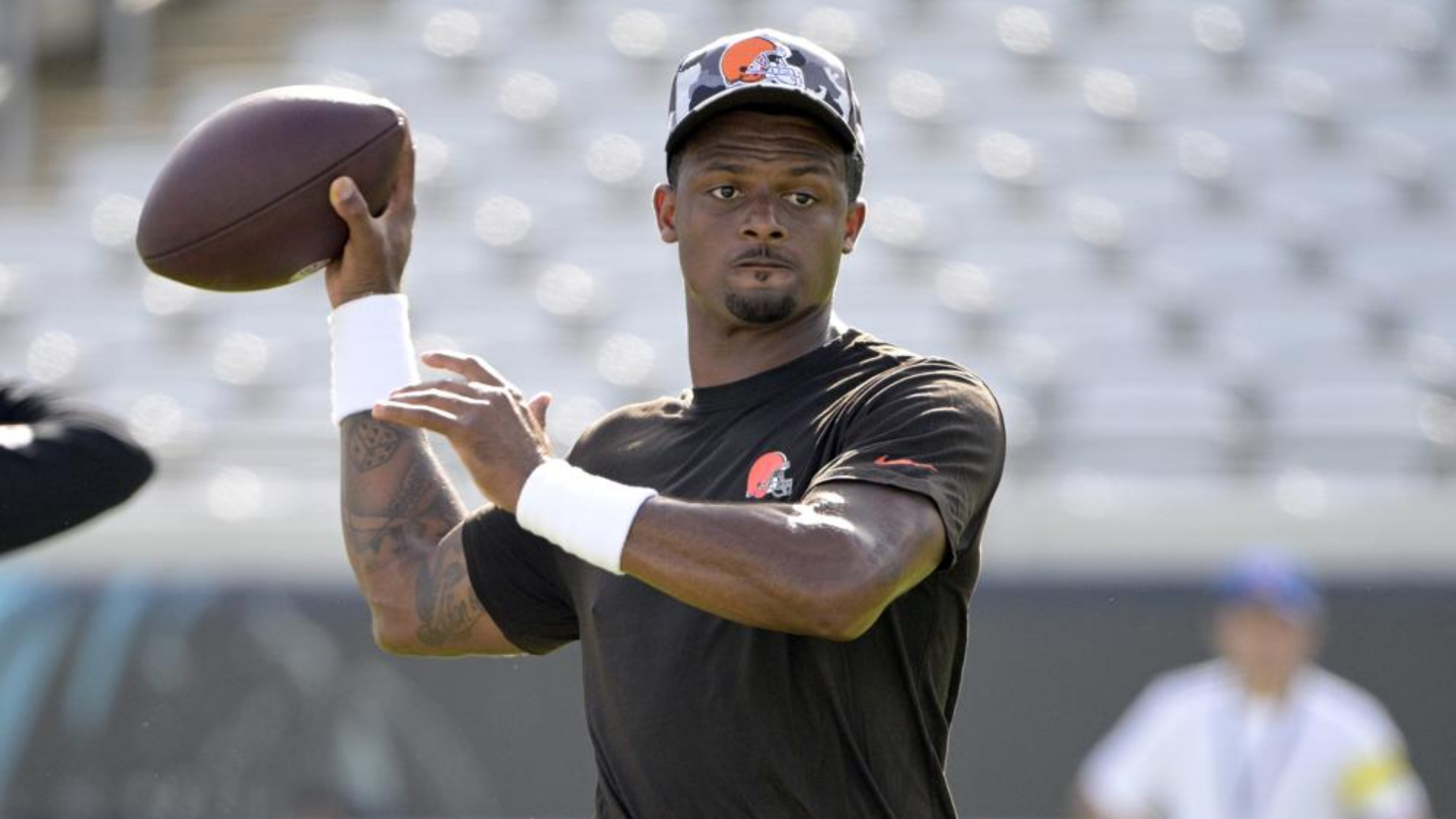 Deshaun Watson this preseason with the Cleveland Browns