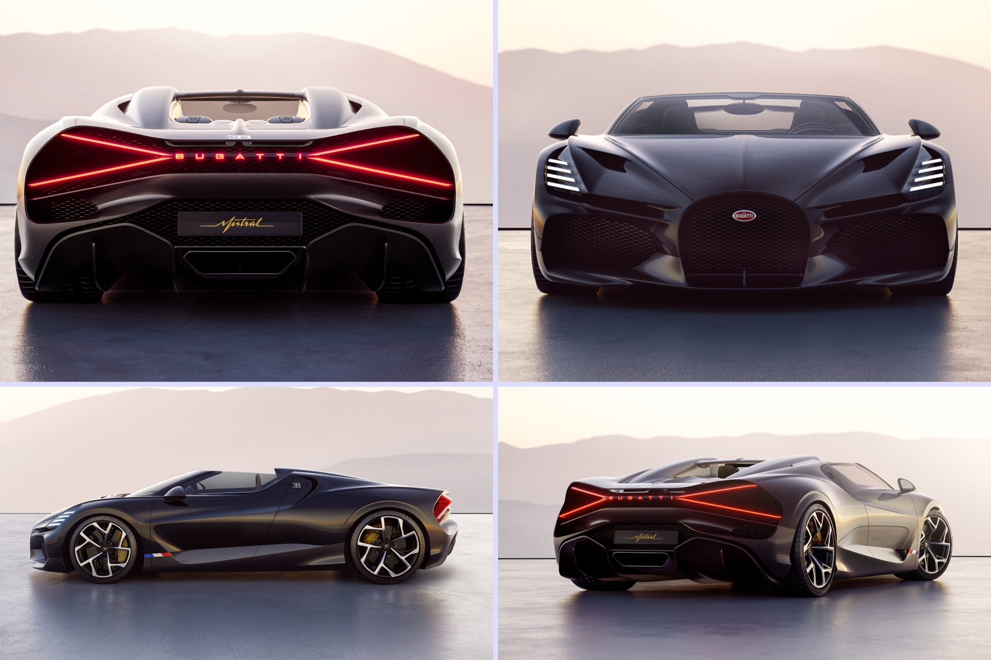 W16 Mistral: ¿será el último rey de la velocidad de Bugatti?