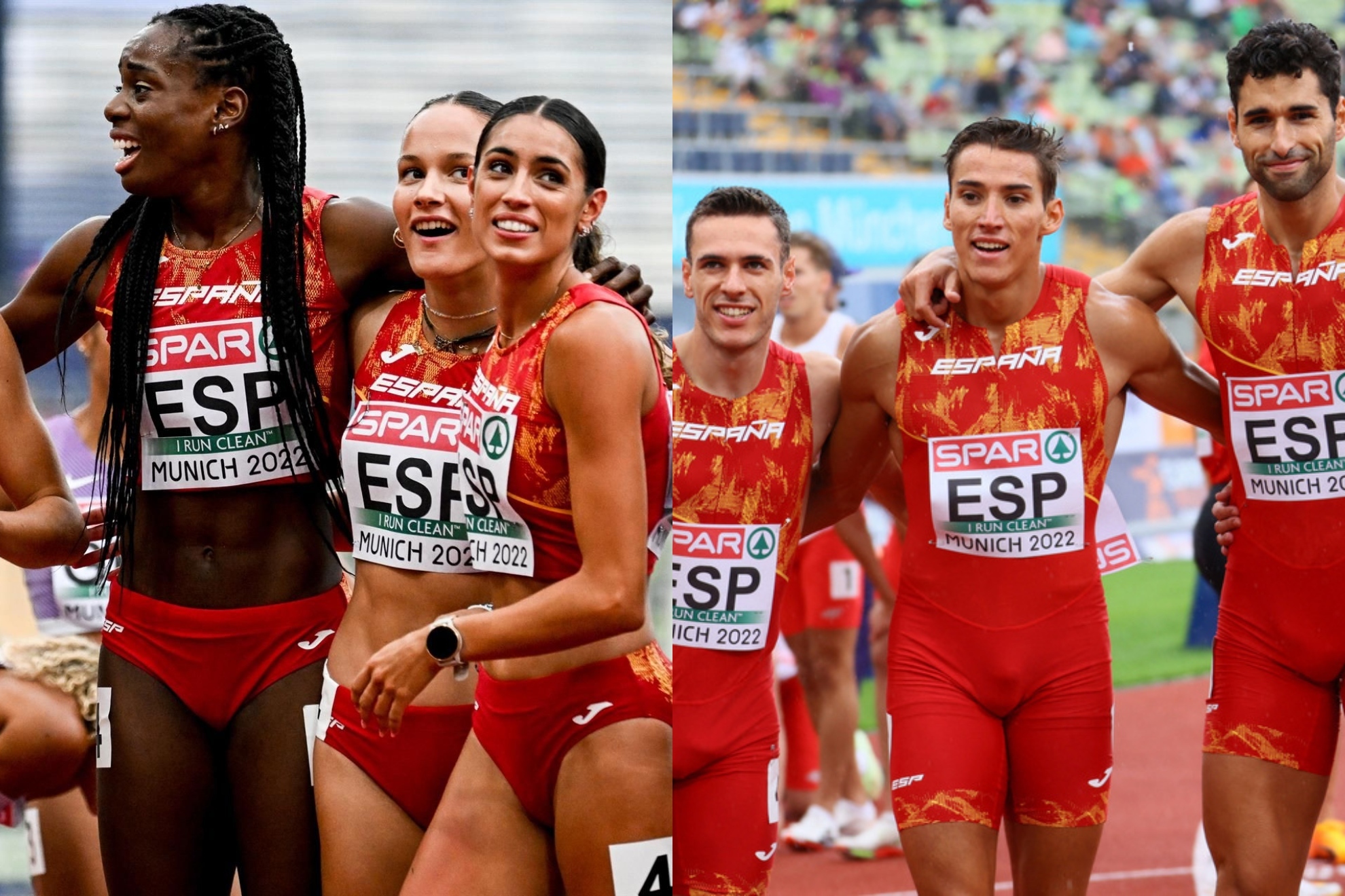 Así hemos vivido la Final 4 x400m Masculino y Femenino y 3.000m Obstáculos Femenino del Europeo de Atletismo