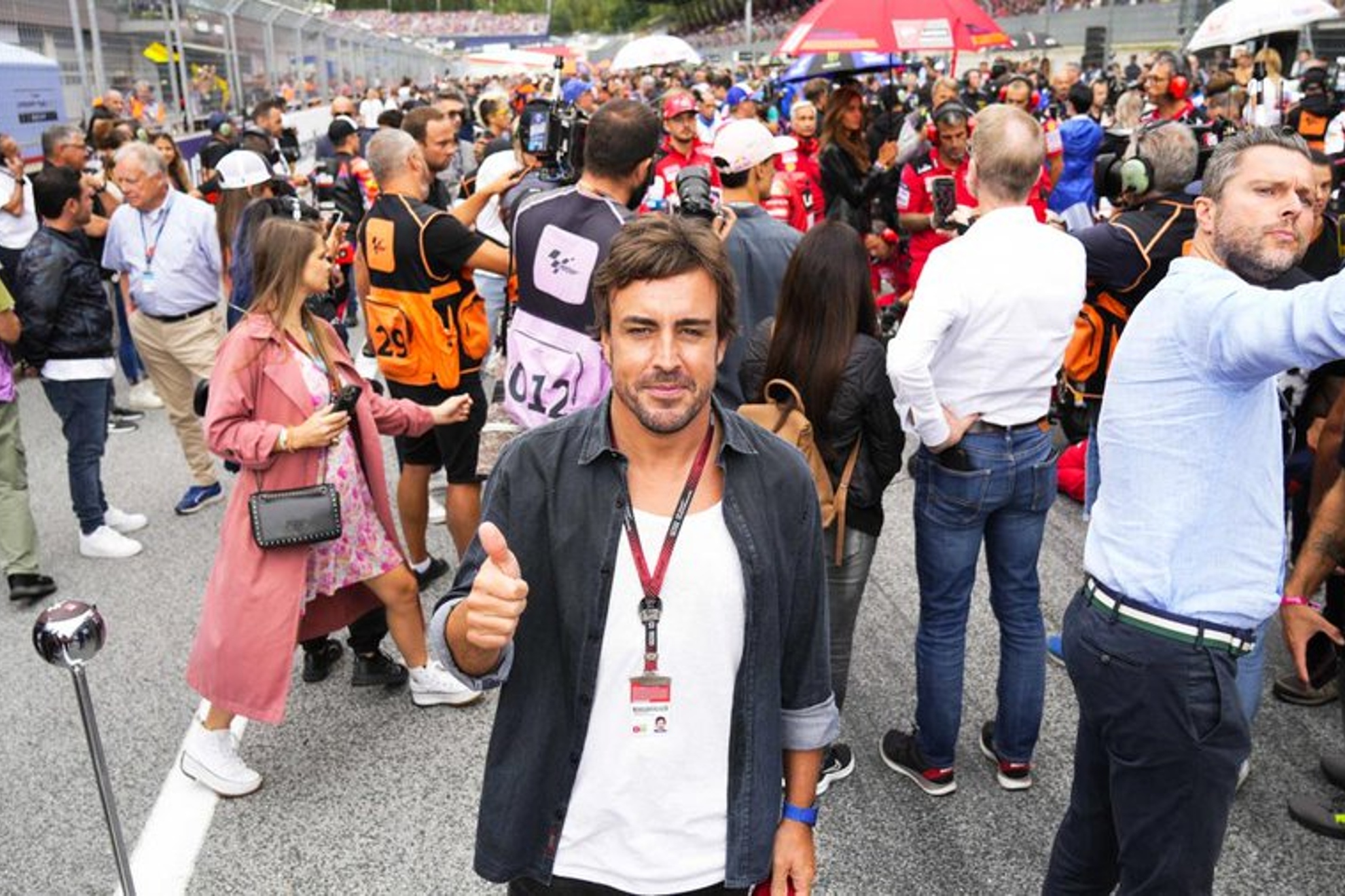 Fernando Alonso - MotoGP - Aprilia - GP de Austria - Aprilia