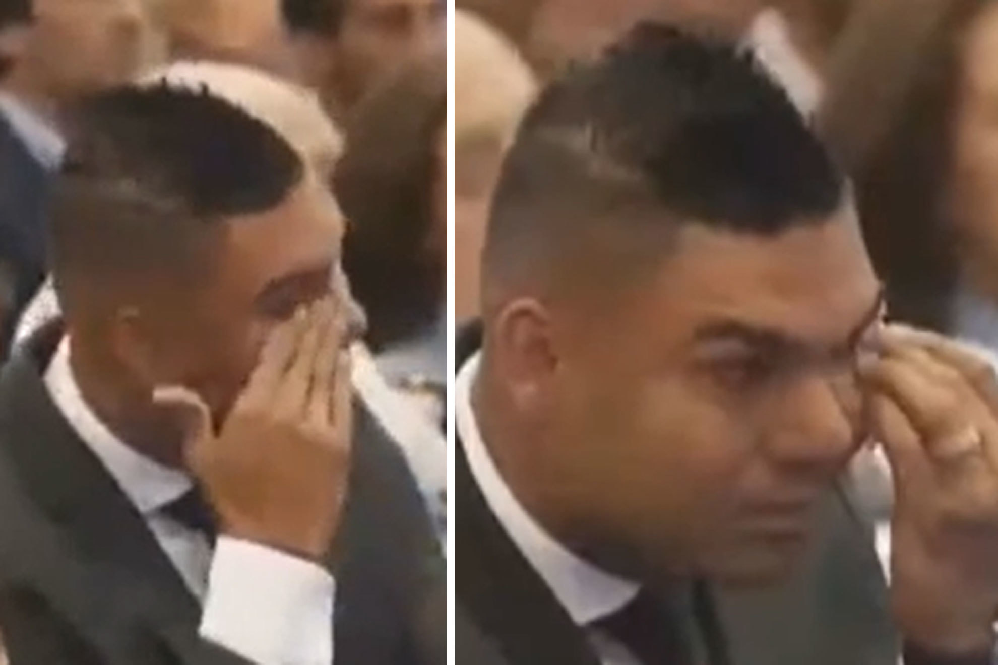 Casemiro se emociona hasta la lágrimas en su despedida del Madrid