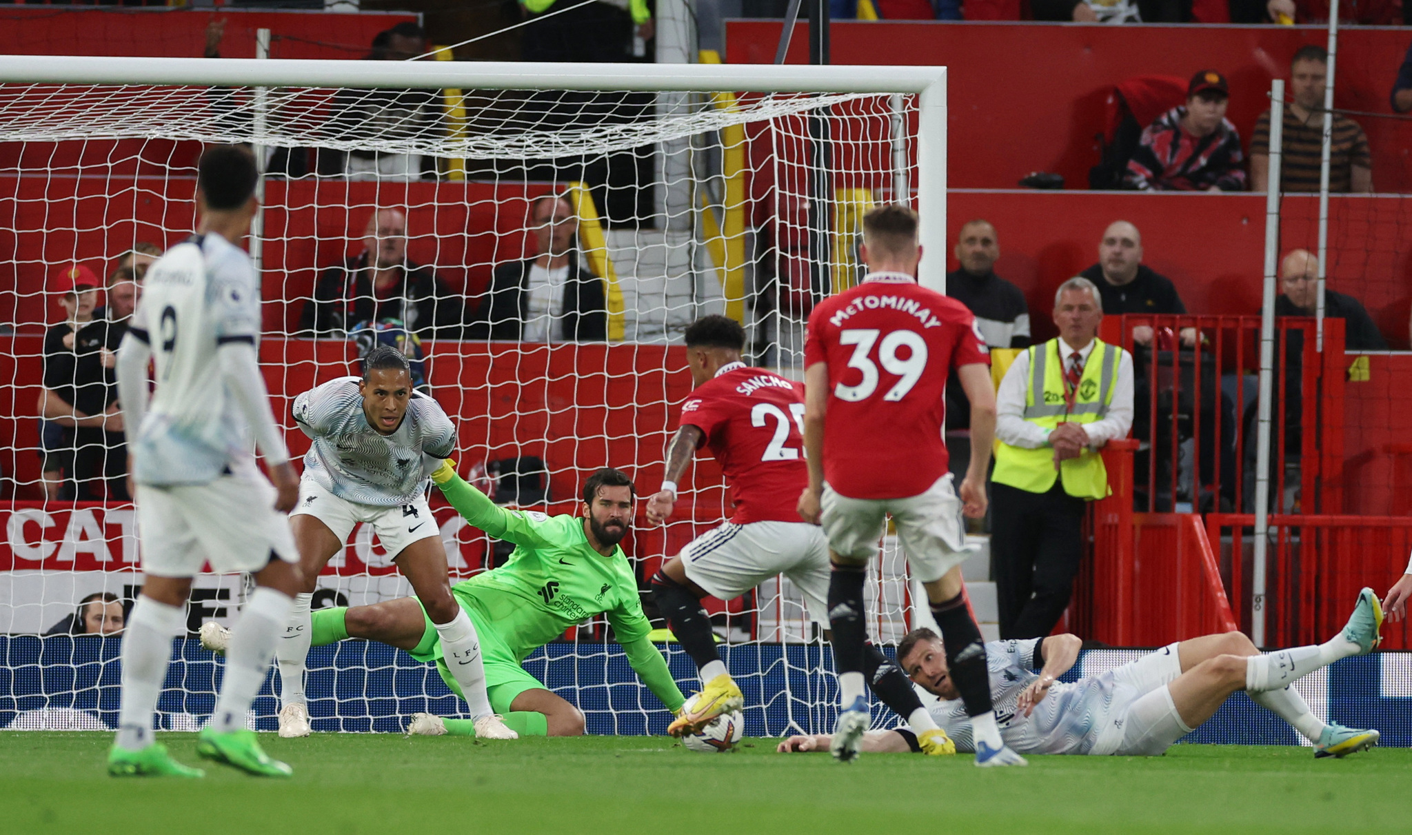 Manchester United vs Liverpool: Resumen, goles y resultado del partido de la jornada 3 de la Premier League