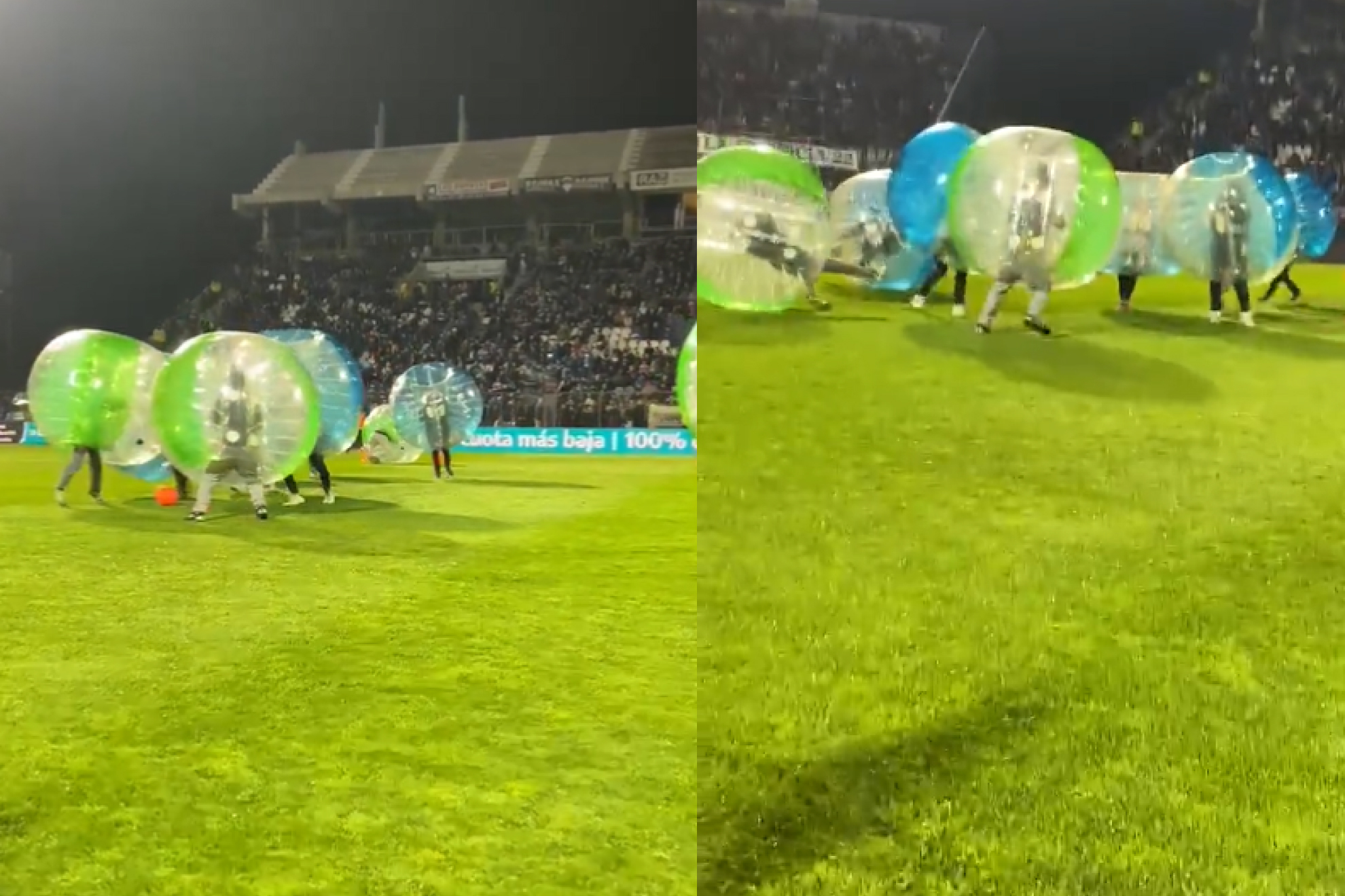 ¿Fútbol burbuja?: La ingeniosa idea de Gimnasia de La Plata para amenizar sus partidos