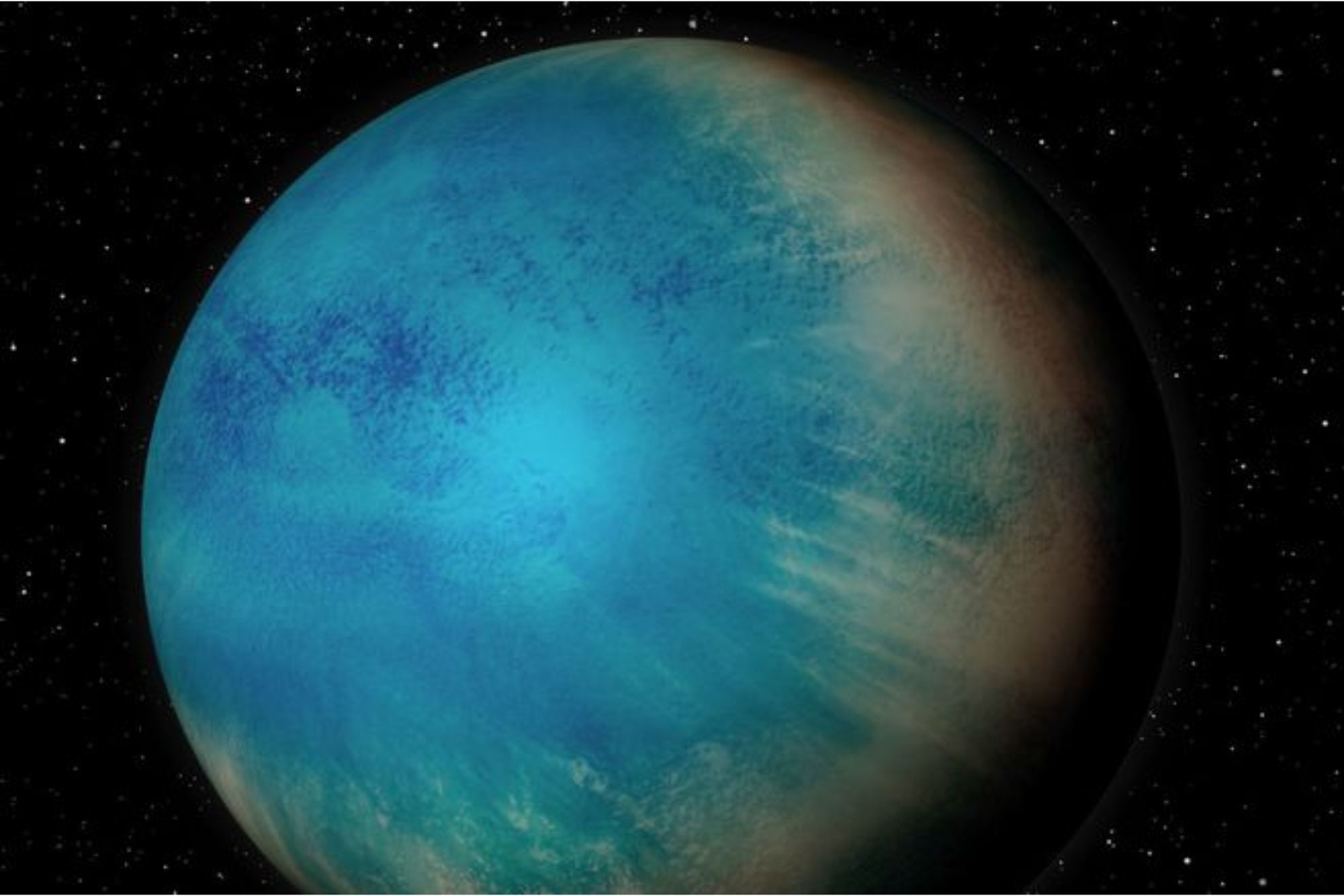 El último descubrimiento de la NASA: un exoplaneta habitable completamente cubierto por agua&nbsp;¡