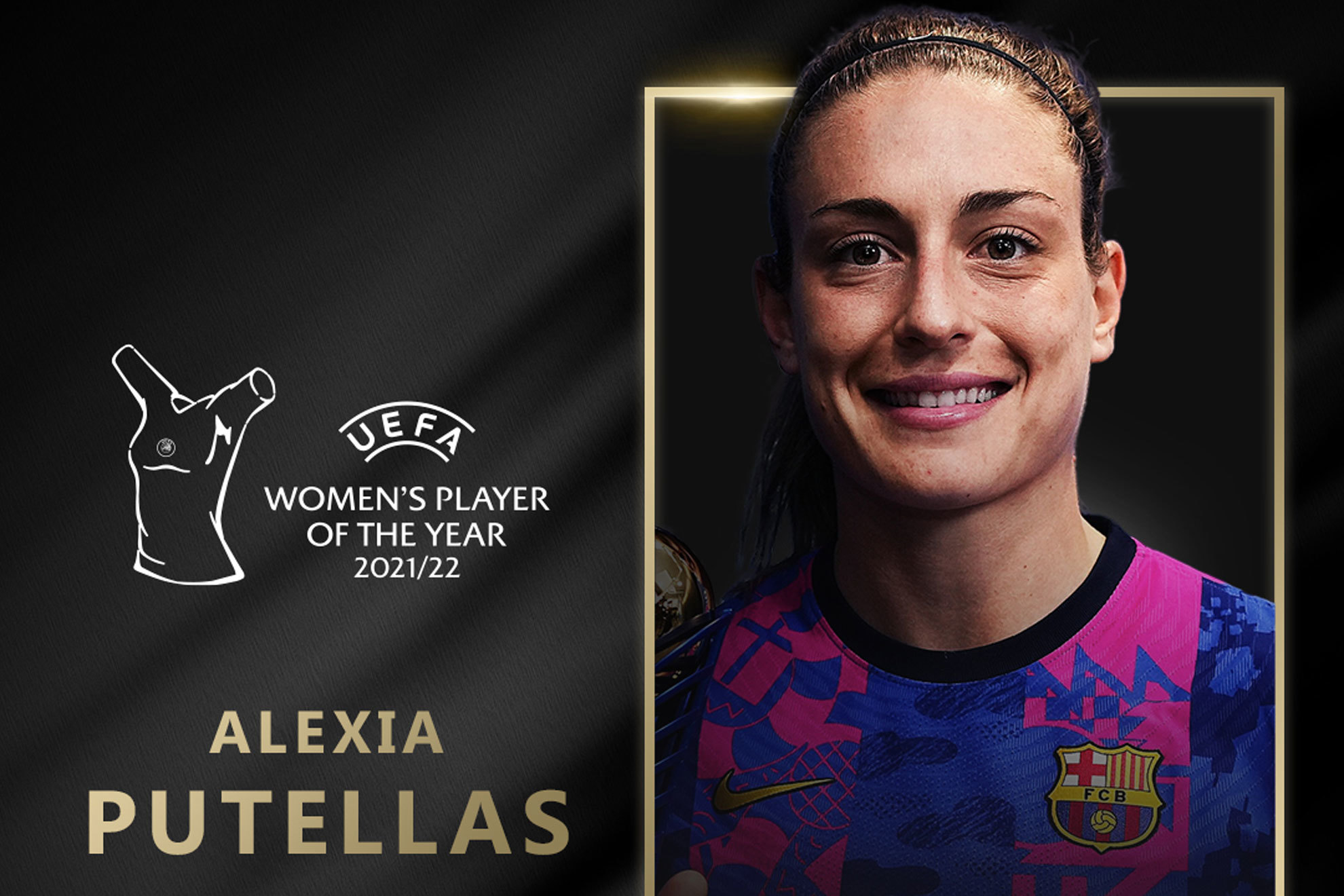 Alexia Putellas repite como mejor jugadora de la UEFA