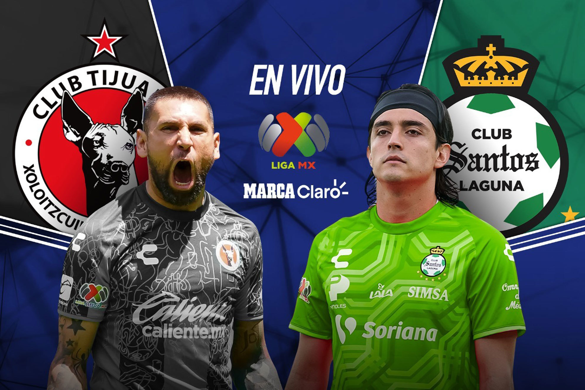 Xolos vs Santos en vivo y en directo online: Marcador al momento Apertura 2022. | MARCA Claro