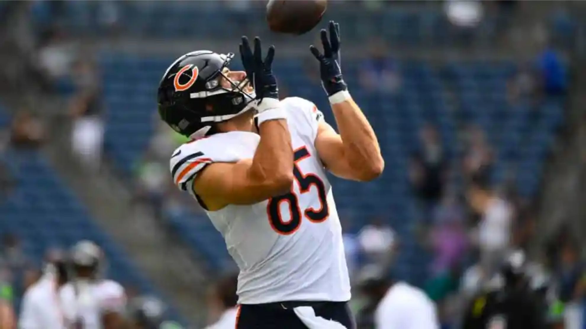 Cole Kmet is one of the most interesting TE options this season.  -AP