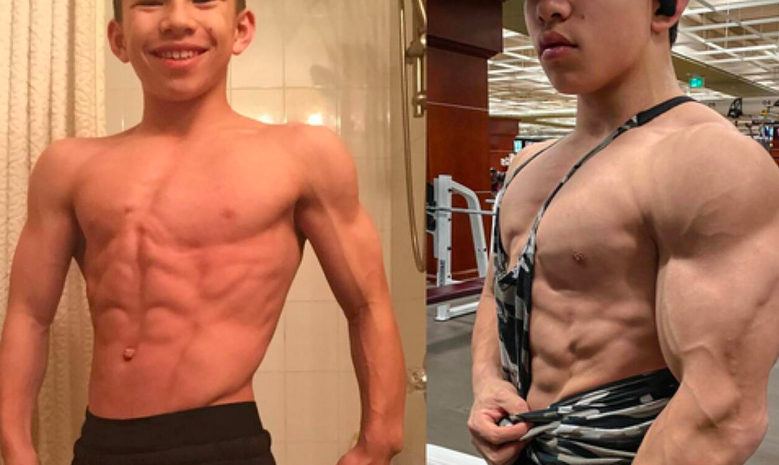 The before and after photos of Tristyn Lee, the child bodybuilder: He's  grown into a mountain of muscle - Foto 3 de 6 | MARCA English