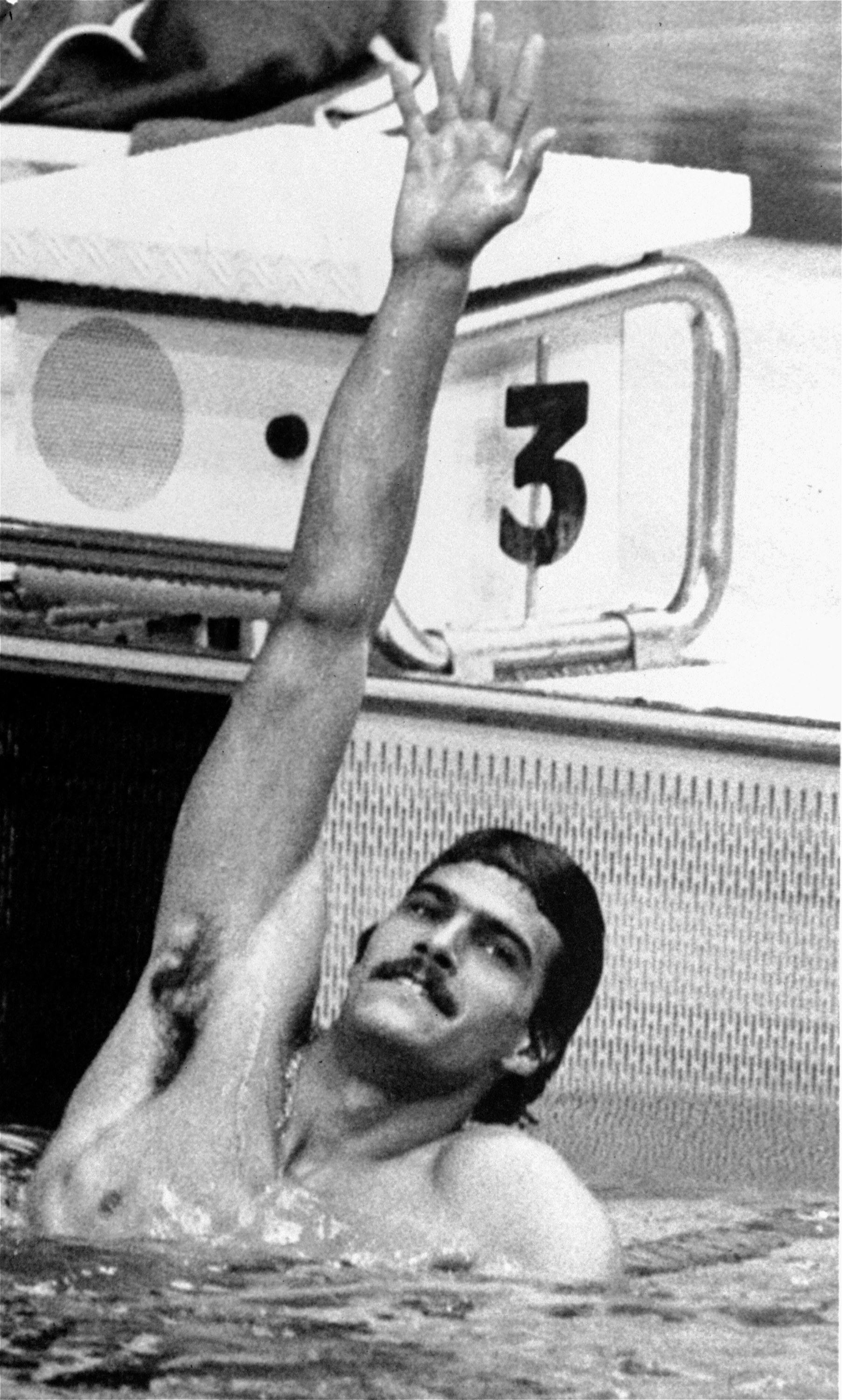 El nadador estadounidense celebrando uno de sus triunfios olmpicos / AP