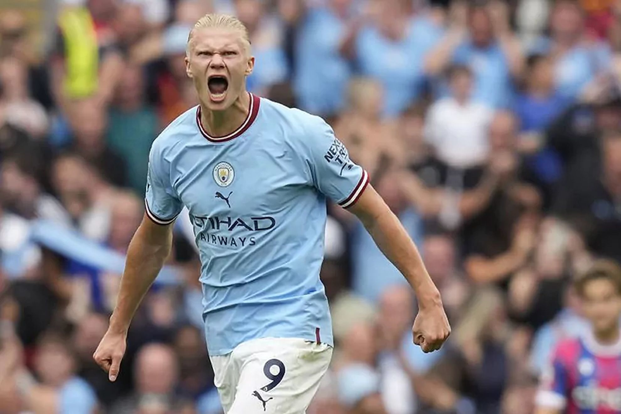 Hat-trick hero Haaland leads Manchester City to comeback victory over Crystal Palace. EFE.
