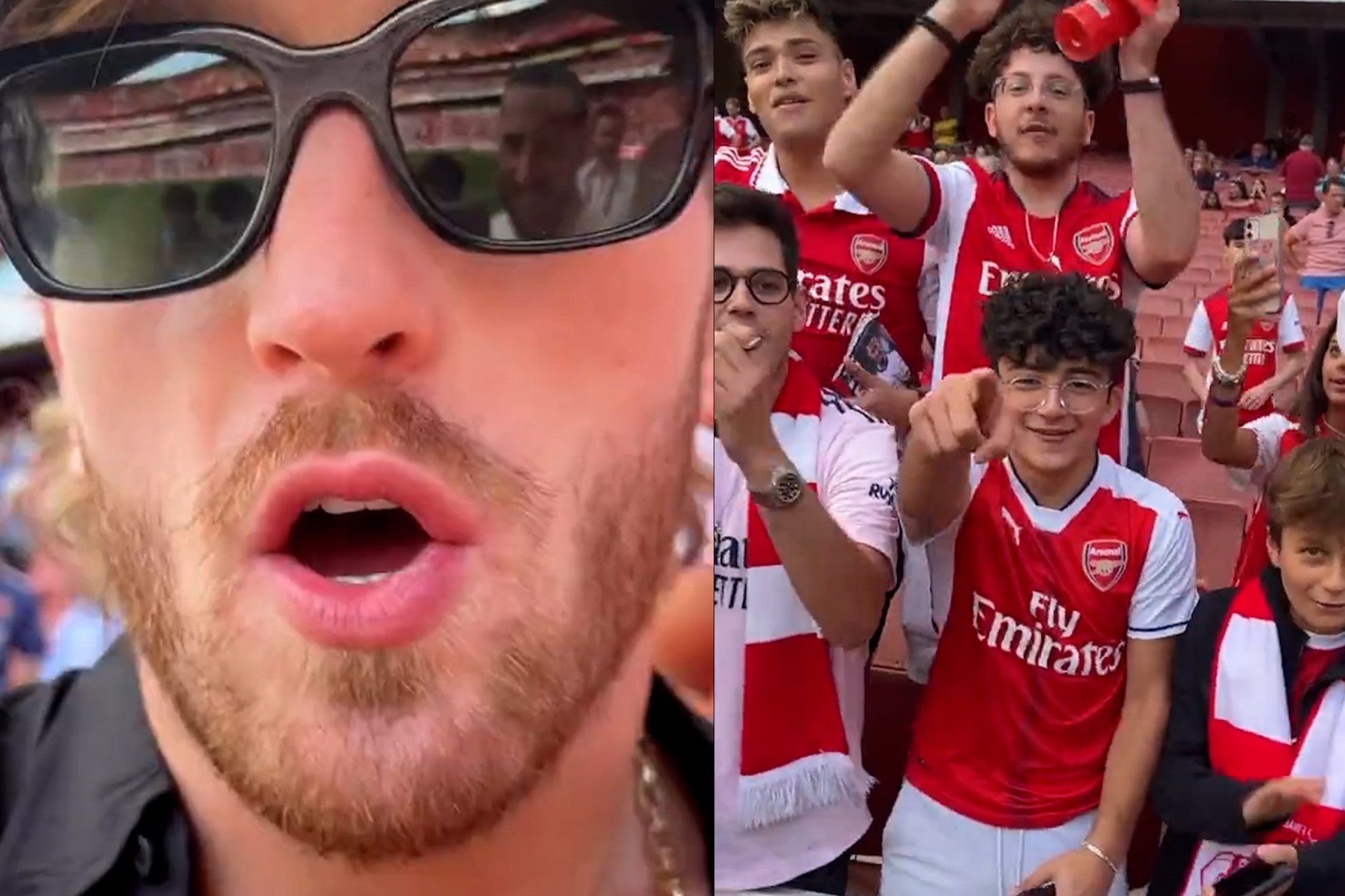 Logan Paul is an Arsenal fan!