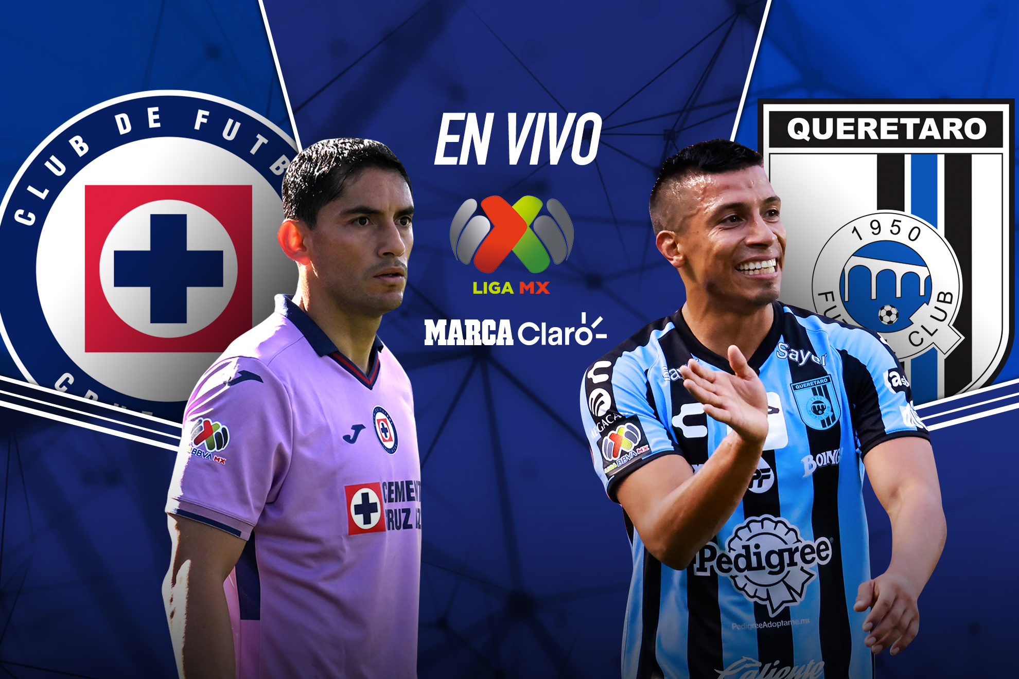 Cruz Azul vs Querétaro en vivo y en directo online: Marcador hoy Apertura 2022.