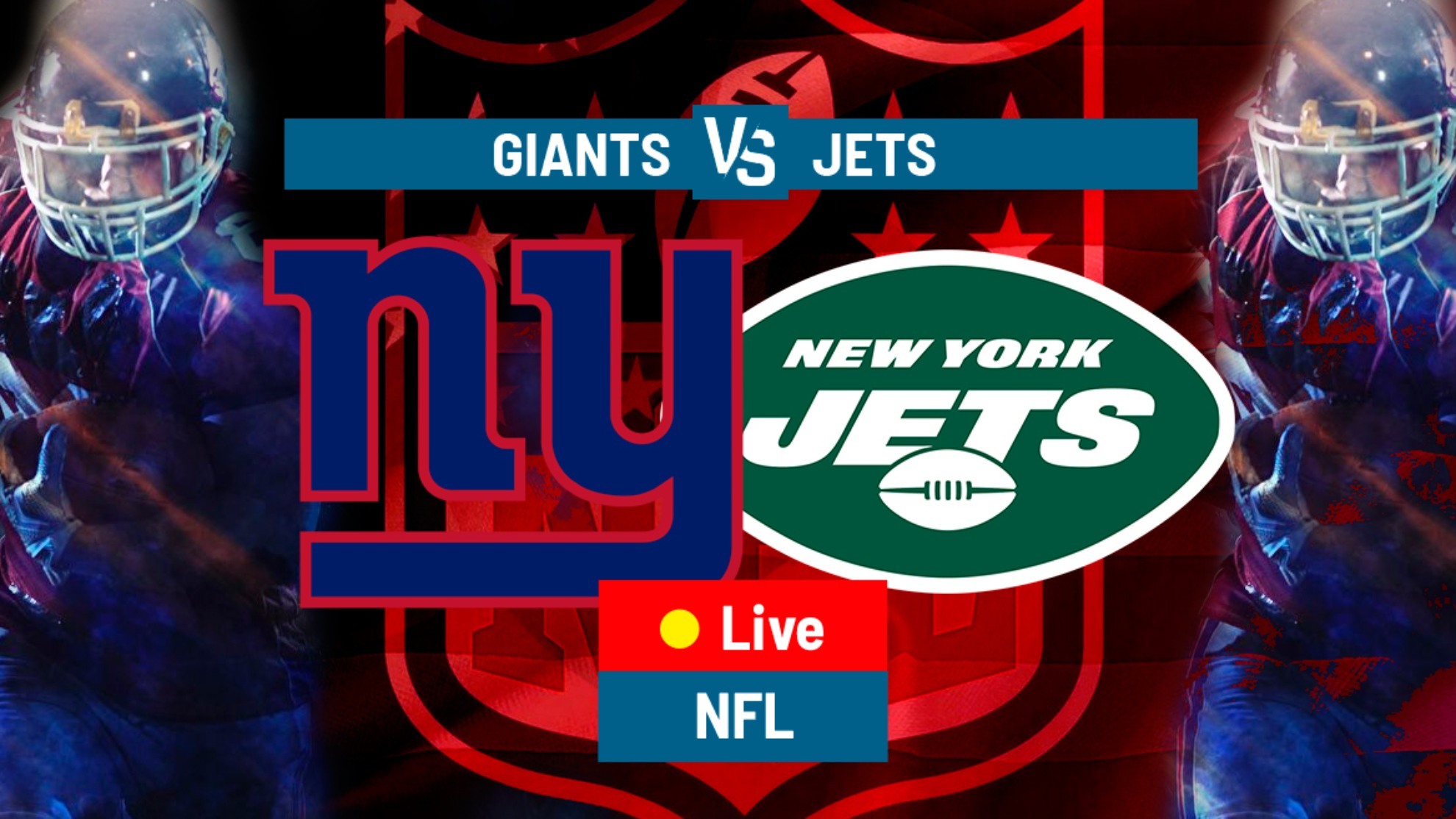 New York Giants vs New York Jets.