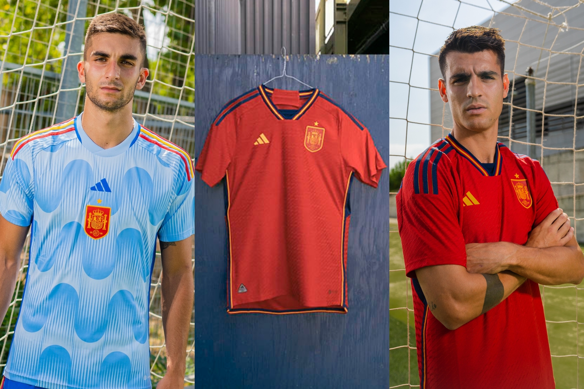 Acerca de la configuración Melbourne profundizar Selección españolaLas camisetas de España para el Mundial de Qatar 2022 -  Adidas ha hecho oficiales las equipaciones de la... | MARCA.com