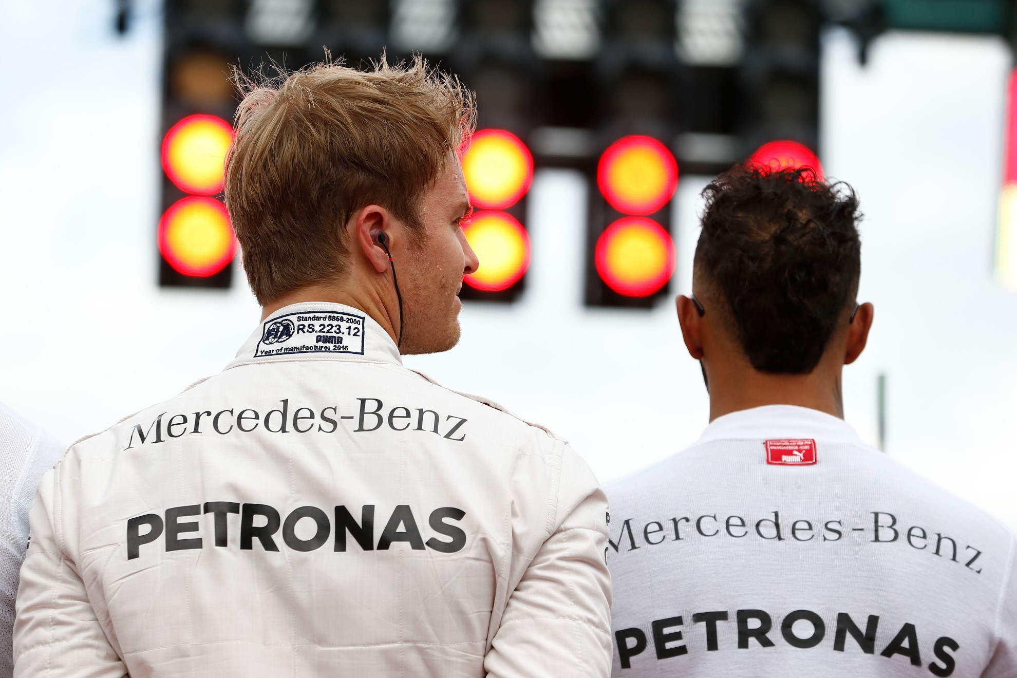 Lewis Hamilton y Nico Rosberg | Wolfgang Wilhelm
