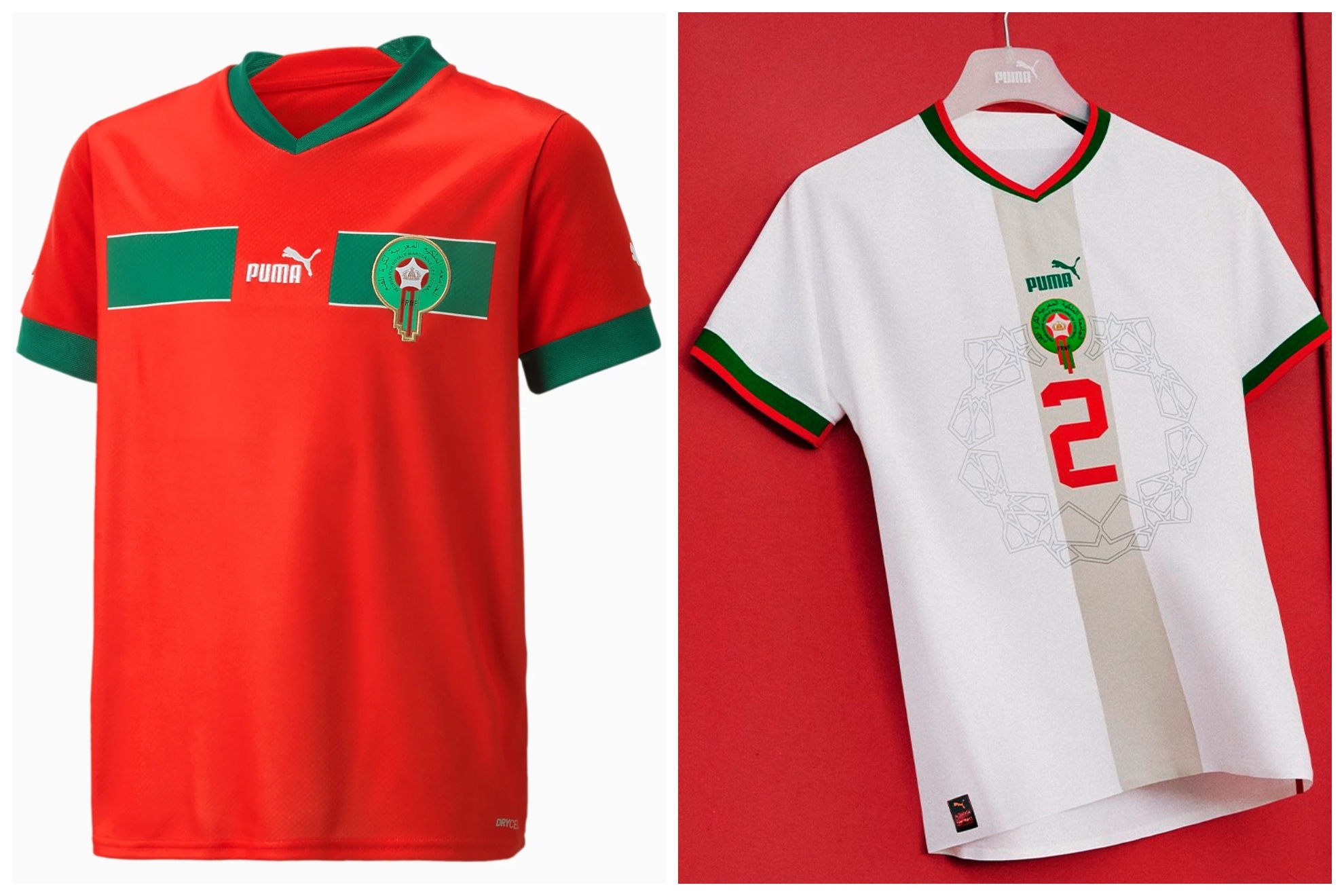 Los uniformes de Marruecos para el Mundial de Qatar