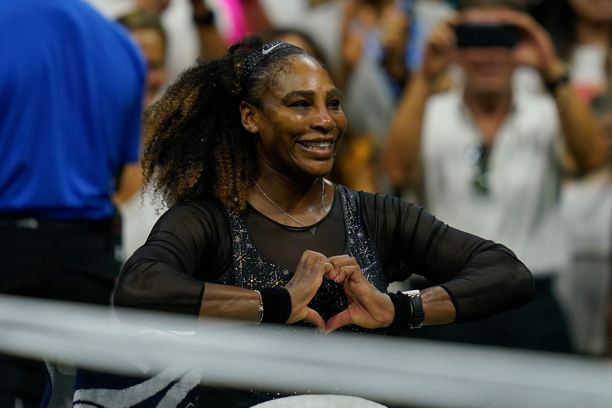 Serena Williams at the 2022 US Open / AP