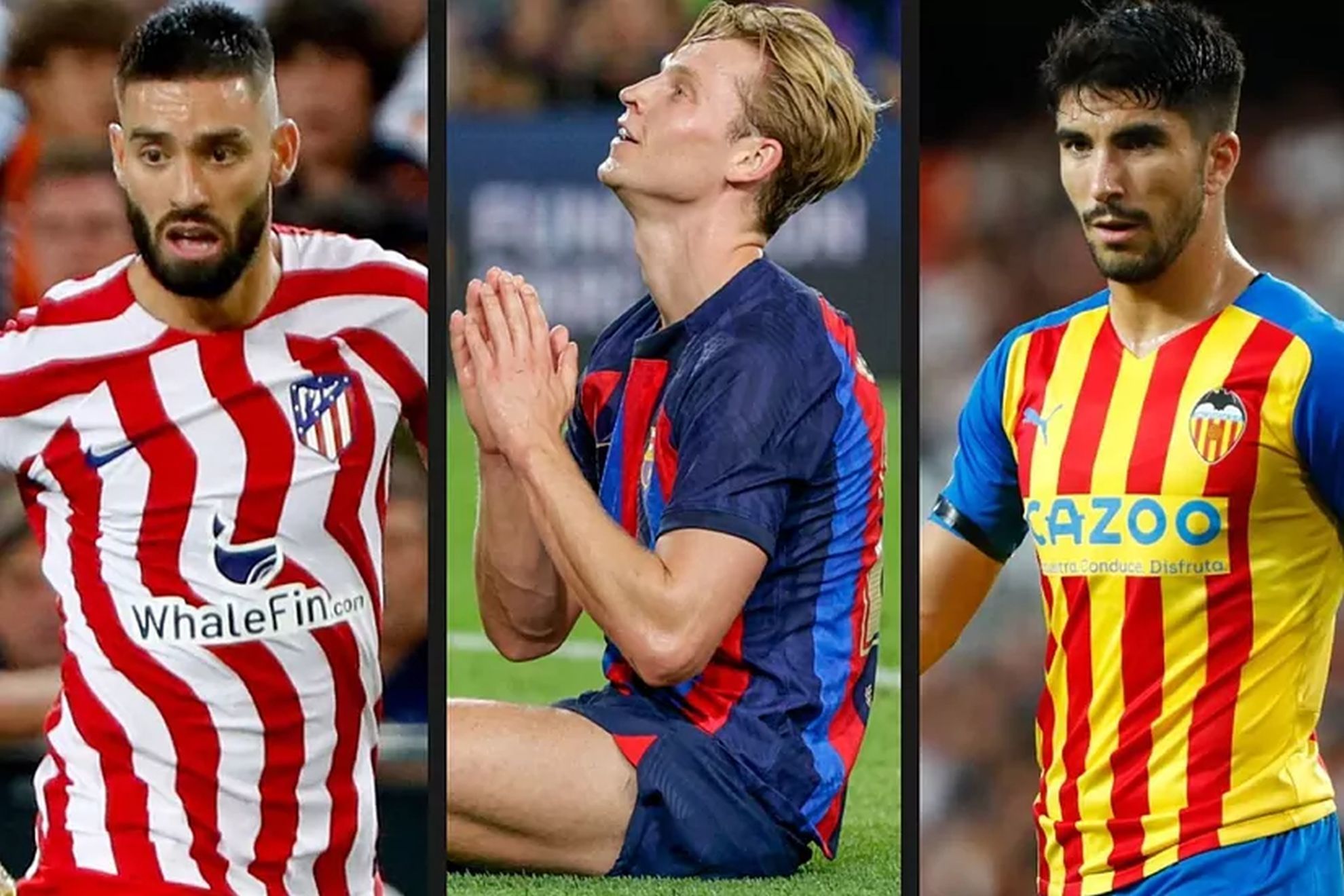 Transfer News LIVE, August 30: Latest on Carrasco, Sadiq, De Jong, Soler and Real Madrid's future No.9