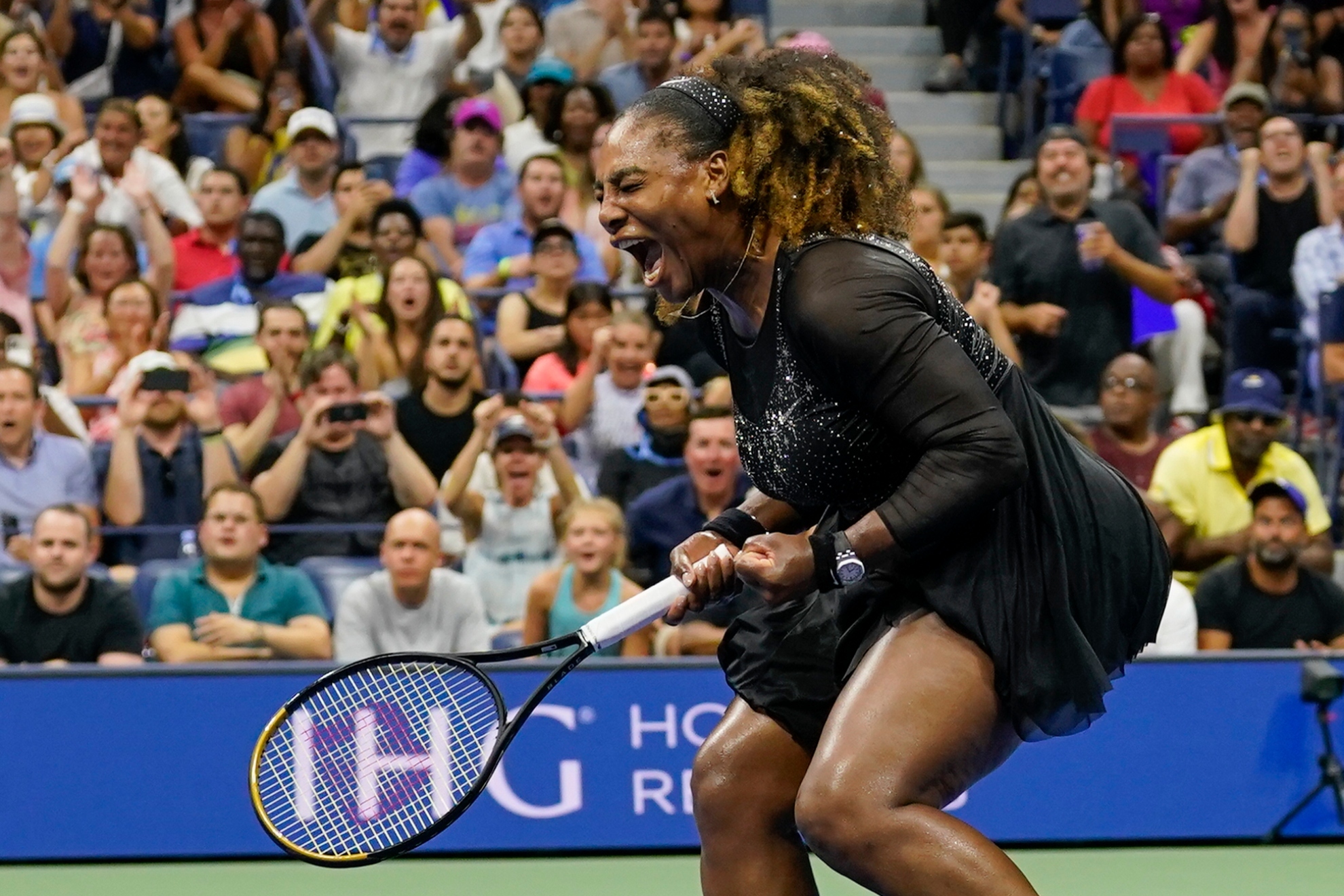 Serena Williams at the 2022 U.S. Open - AP