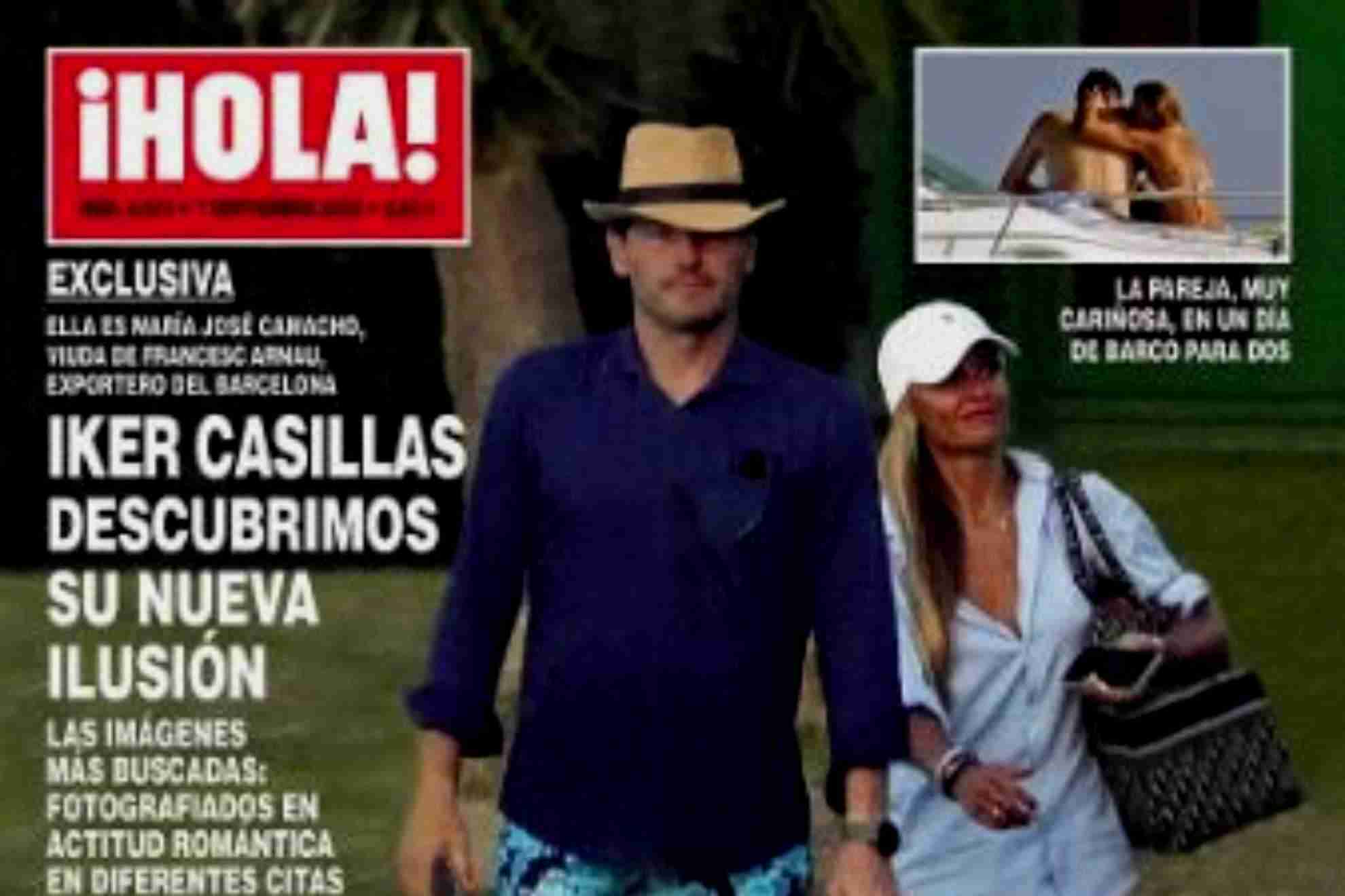 Iker Casillas desmiente la informacin que lo vincula con Mara Jos Camacho, viuda de Francesc Arnau