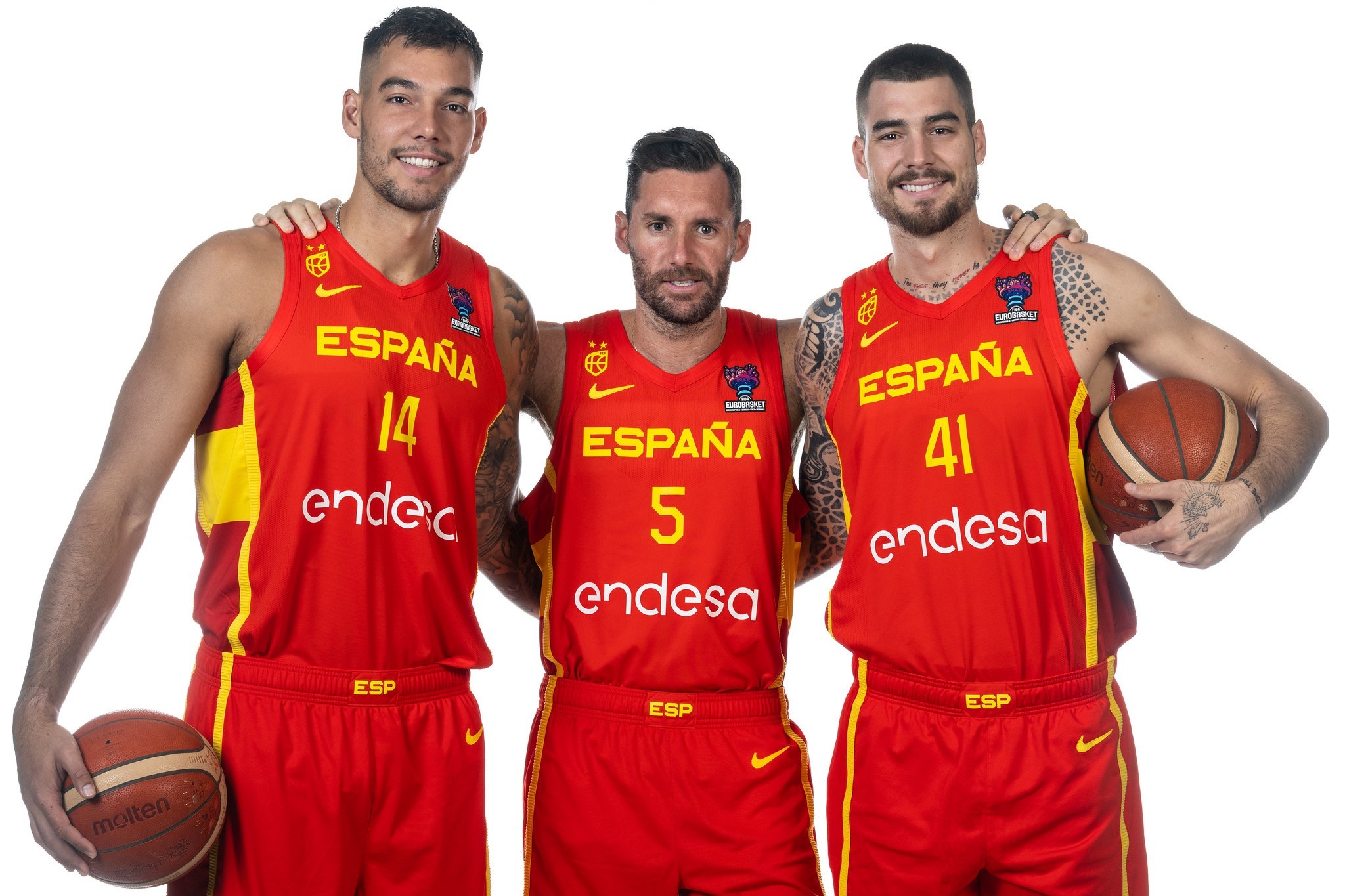 Eurobasket 2022 Así luce la selección española antes del Eurobasket -  Sesión oficial de fotos de los 12 internacionales... 