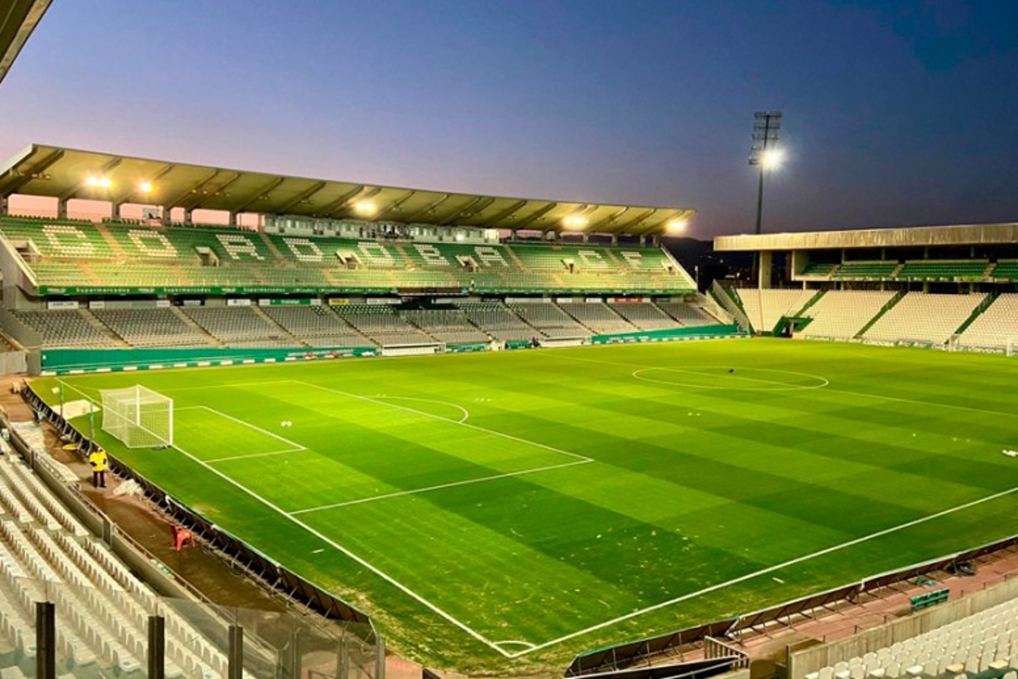 Panorámica del estadio de El Arcángel de Córdoba / Córdoba CF