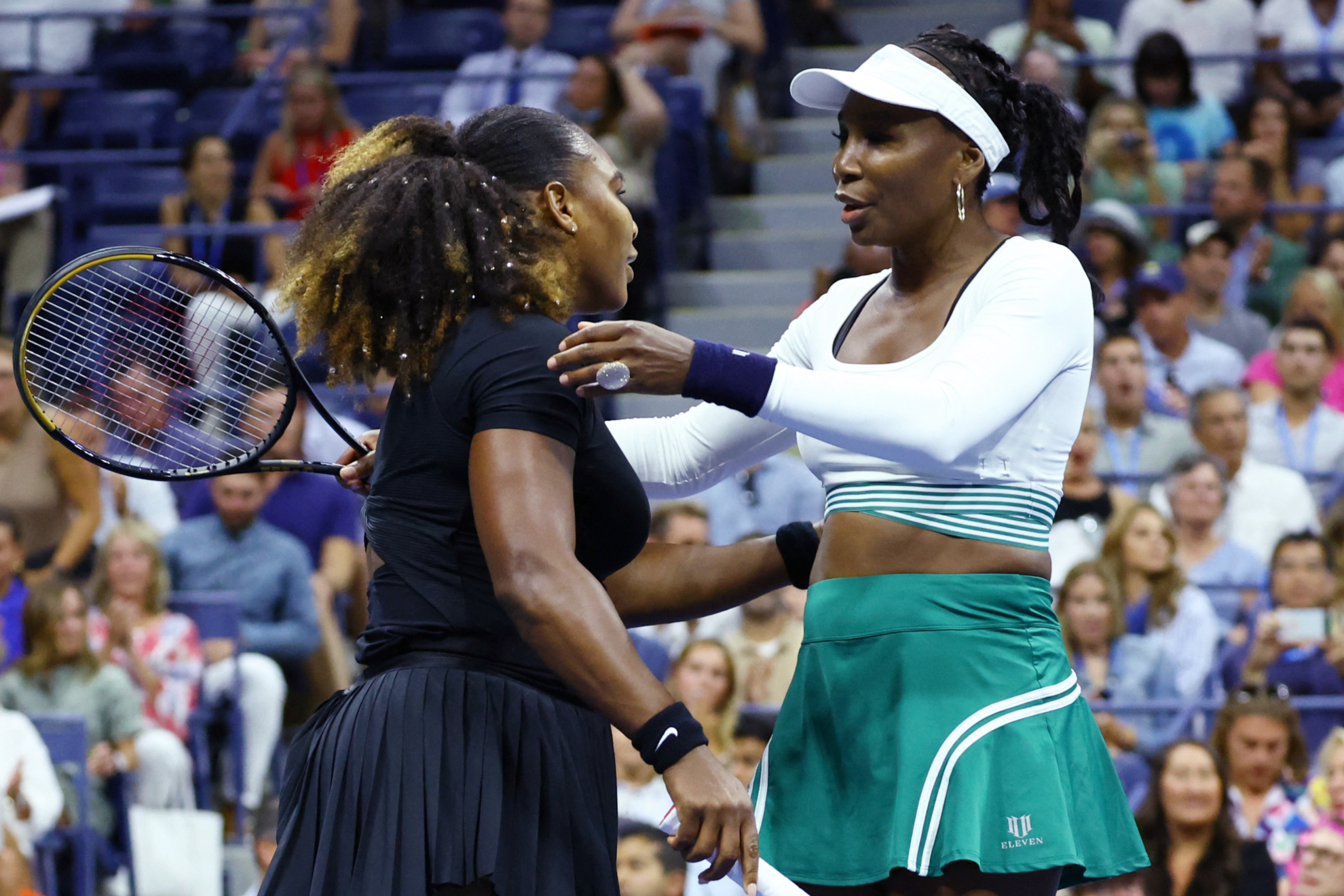 Desde hace cuatro años que las hermanas Williams no competían juntas en dobles | Reuters