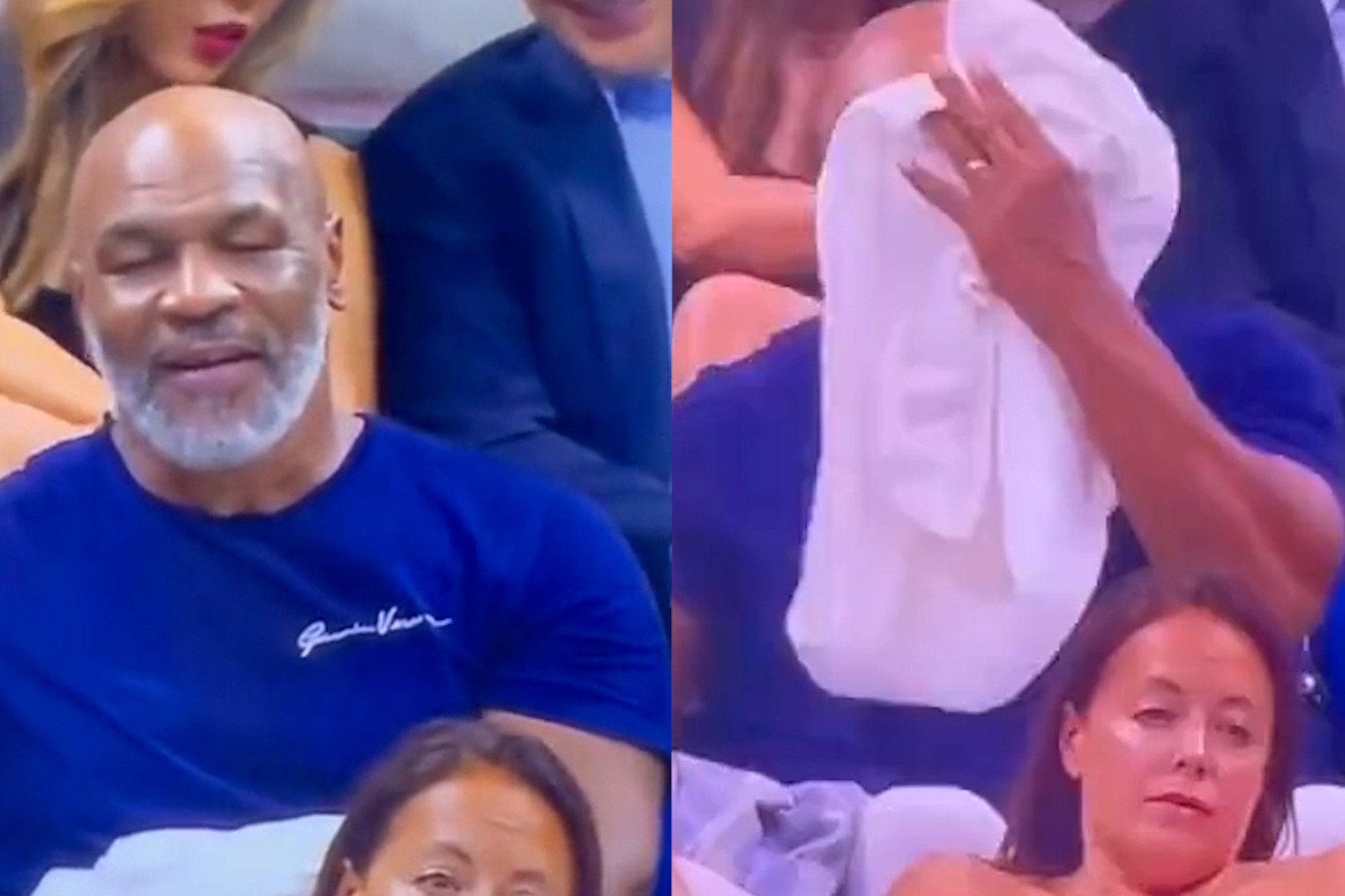 Was Mike Tyson  tripping on shrooms during Serena Williams match?
