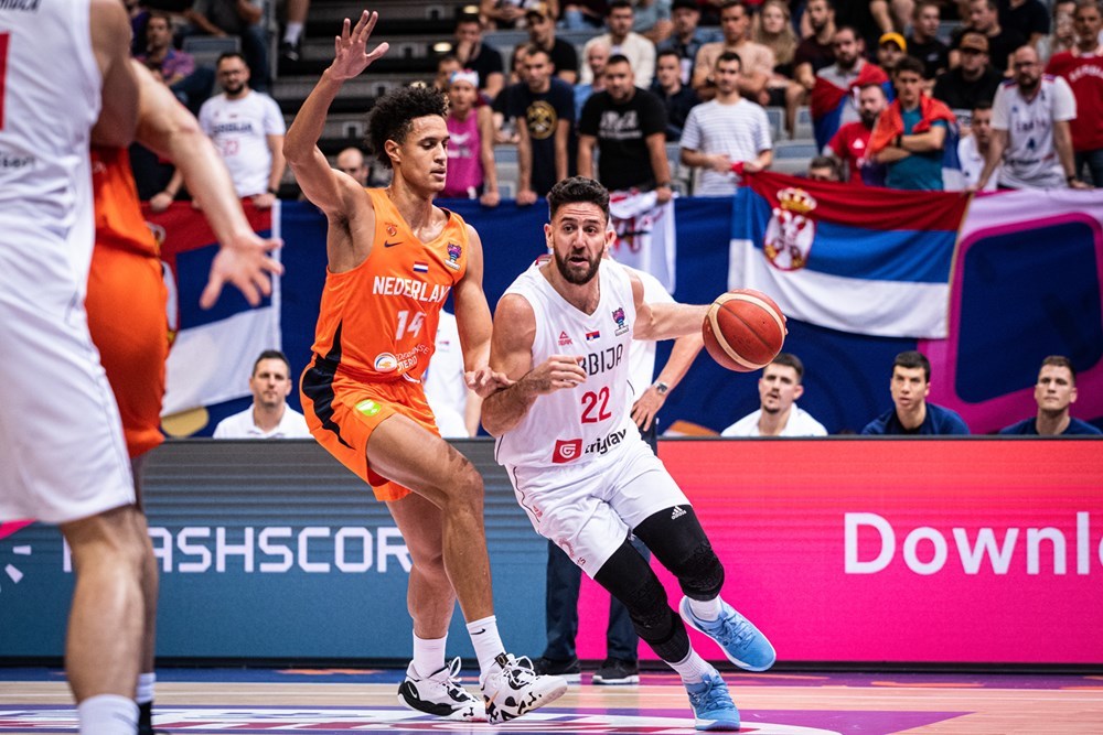 Vasilije Micic, llevó el timón de Serbia con la genialidad que acostumbra. FIBA PHOTO