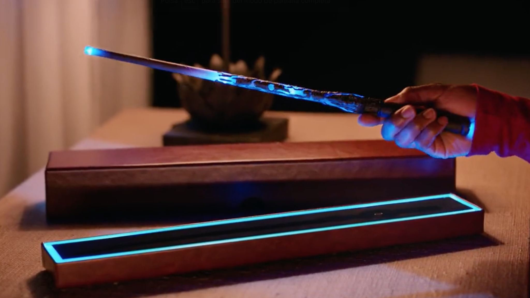Crean una varita de Harry Potter tipo Alexa capaz de encender y apagar las luces y aparatos de tu casa
