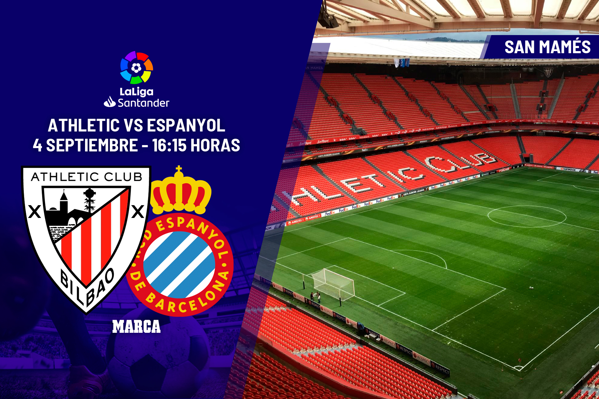 Sala desayuno Al aire libre Athletic - Espanyol: Athletic vs Espanyol: A por el récord | Marca